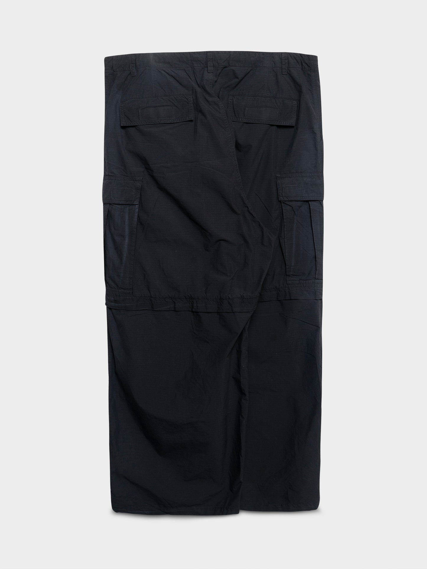 Wide Leg Baggy Ripstop Cargo Pants