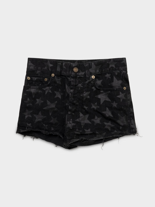 Waxed Star Booty Shorts