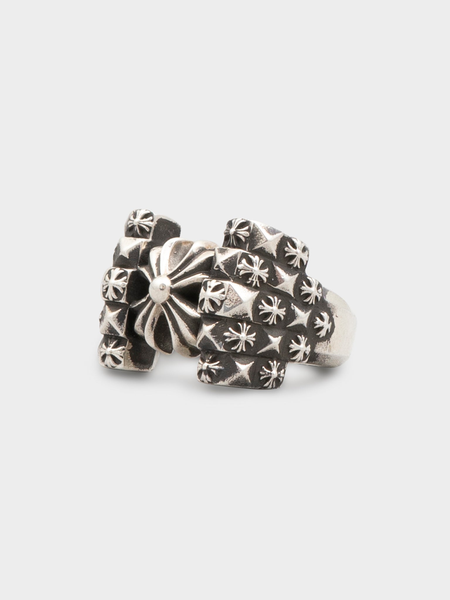 Chrome Hearts: Deco Plus Ring | Groupie
