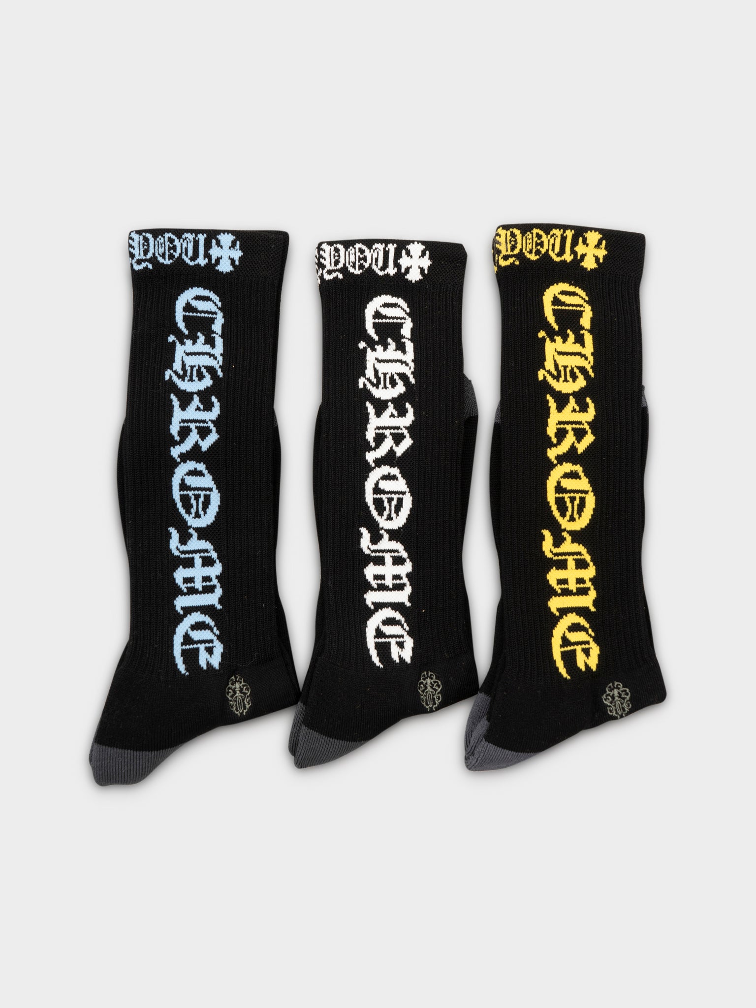 Chrome Hearts: Logo Socks | Groupie