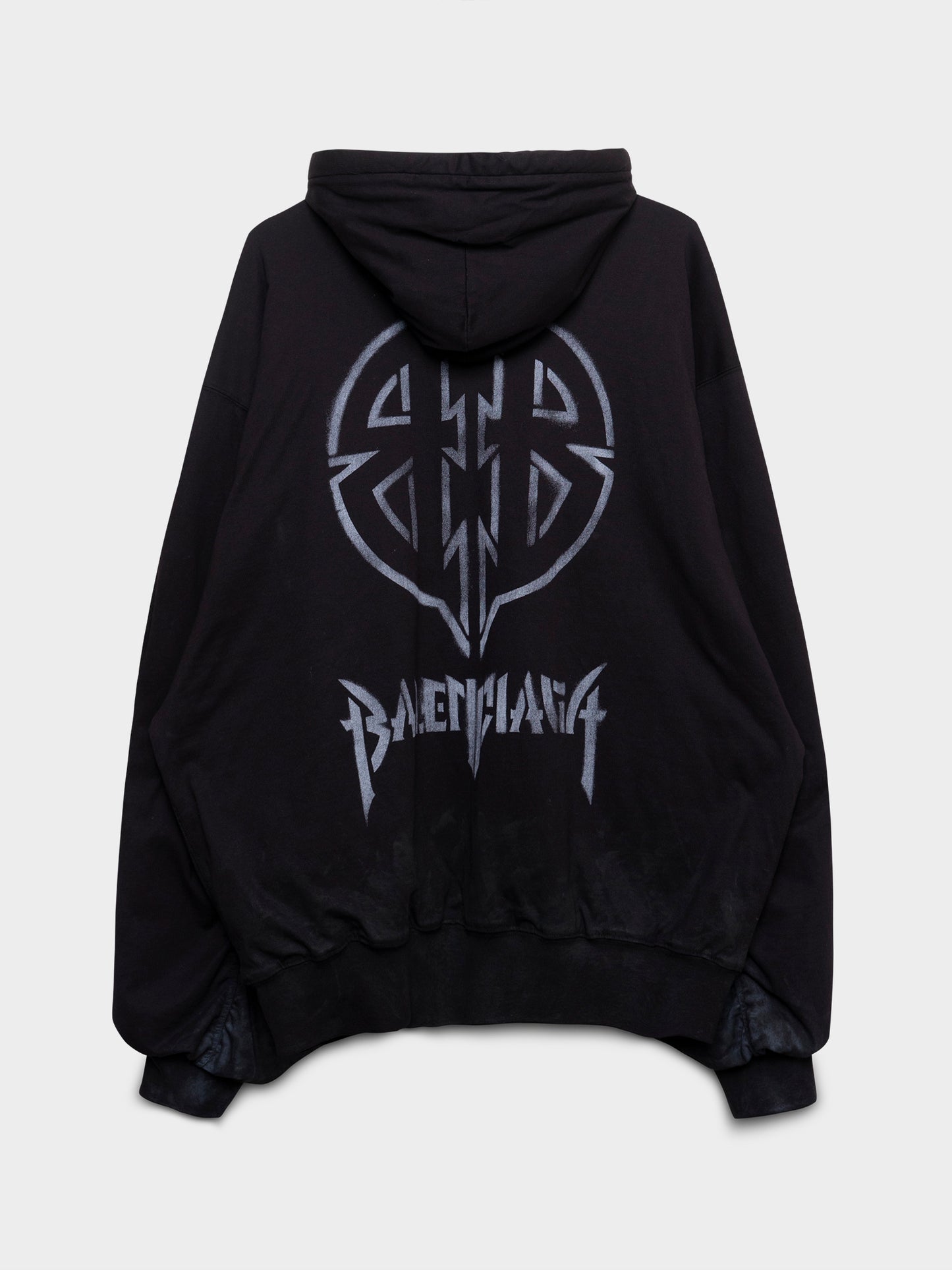 Metal BB Stencil Hooded Bomber