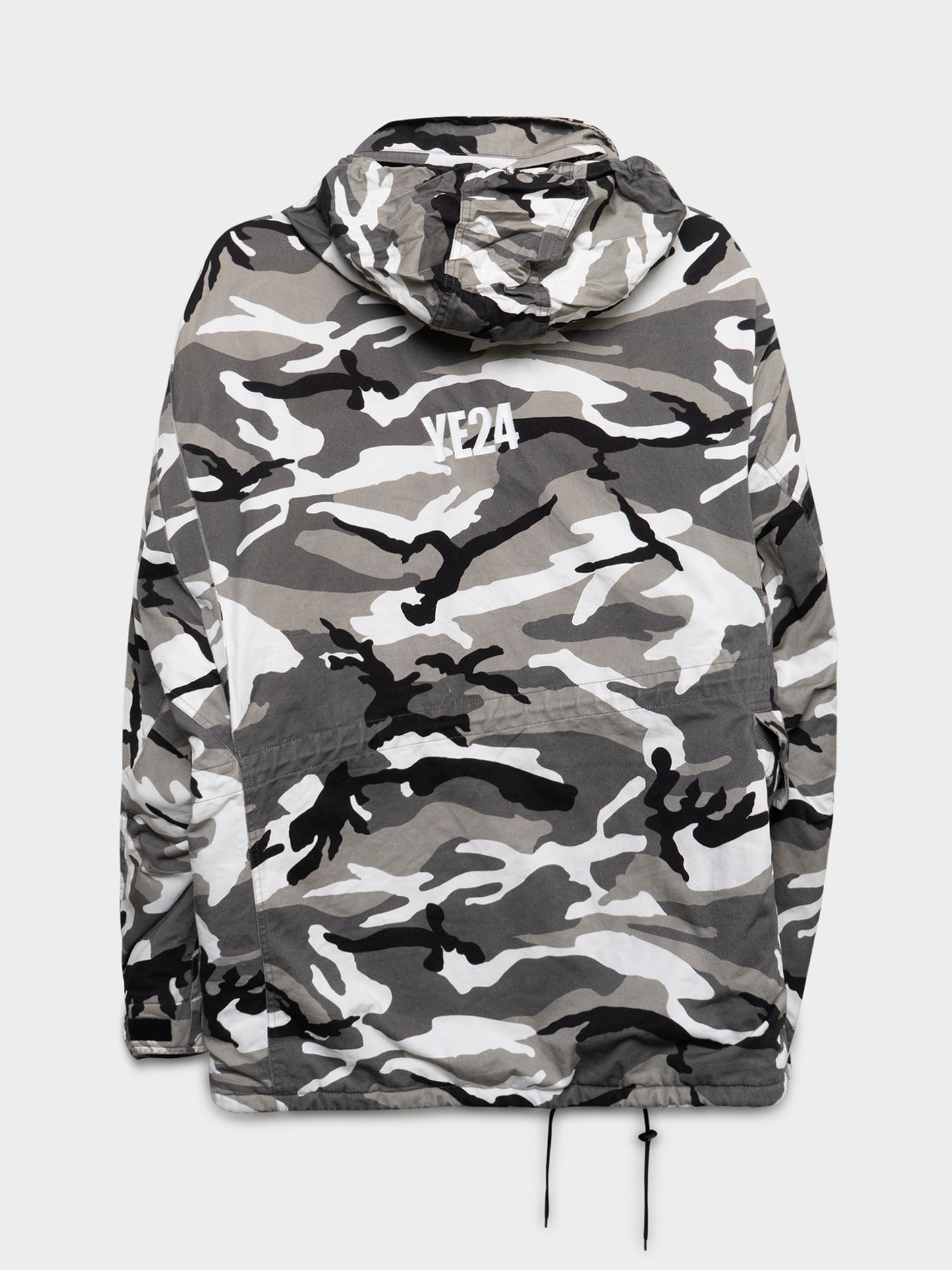 YE24 Snow Camo Off-Shoulder Jacket