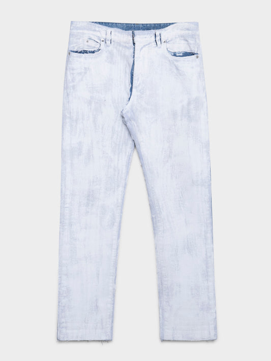 Painted Gauze Jeans