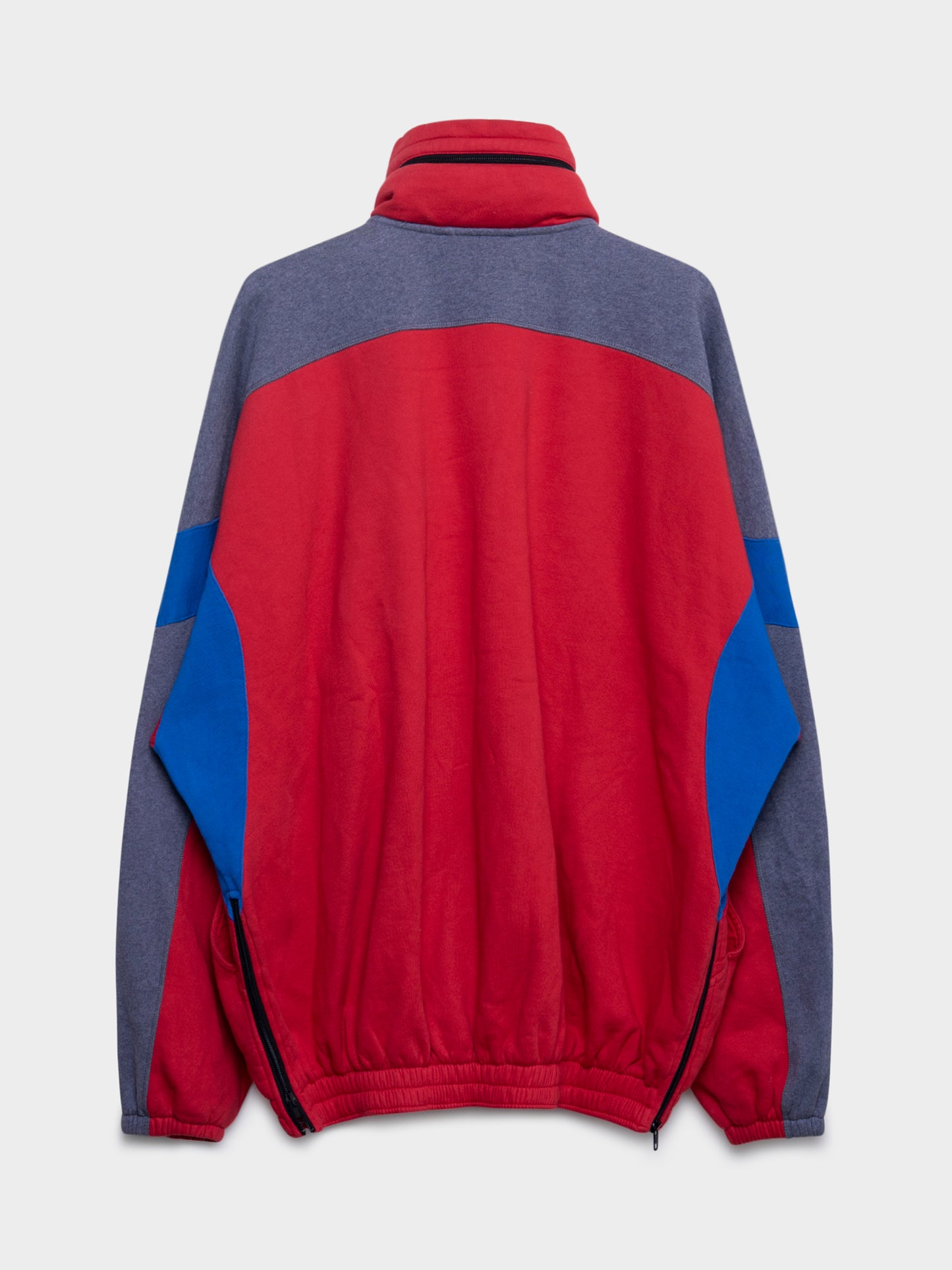 Retro Pullover Warmup Jacket