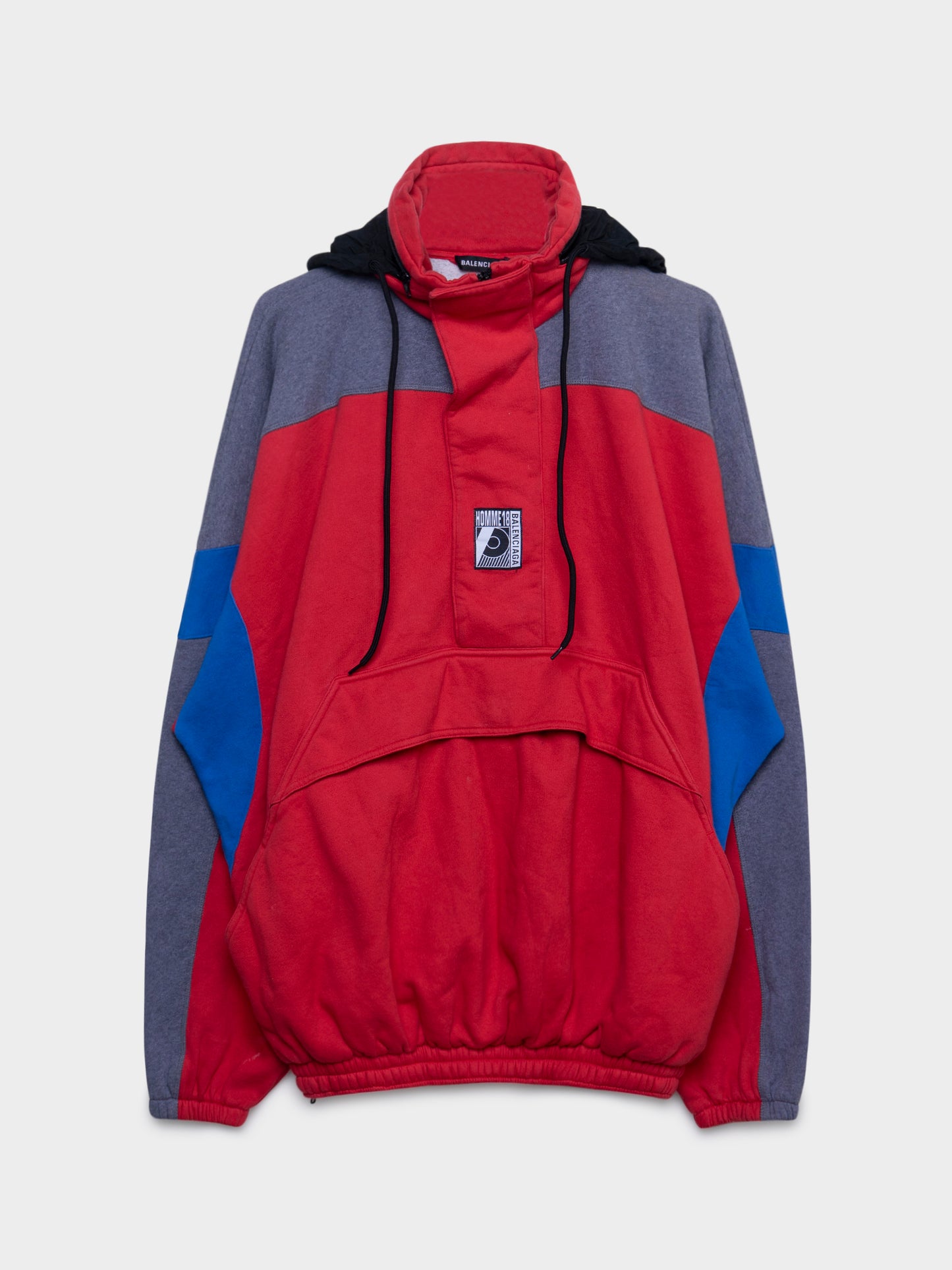 Retro Pullover Warmup Jacket