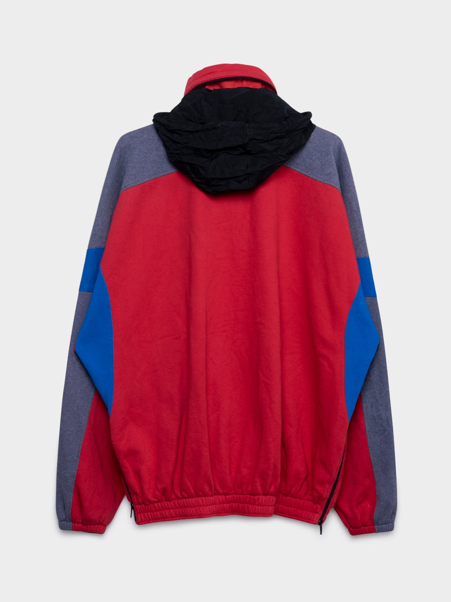 Retro Pullover Warmup Jacket