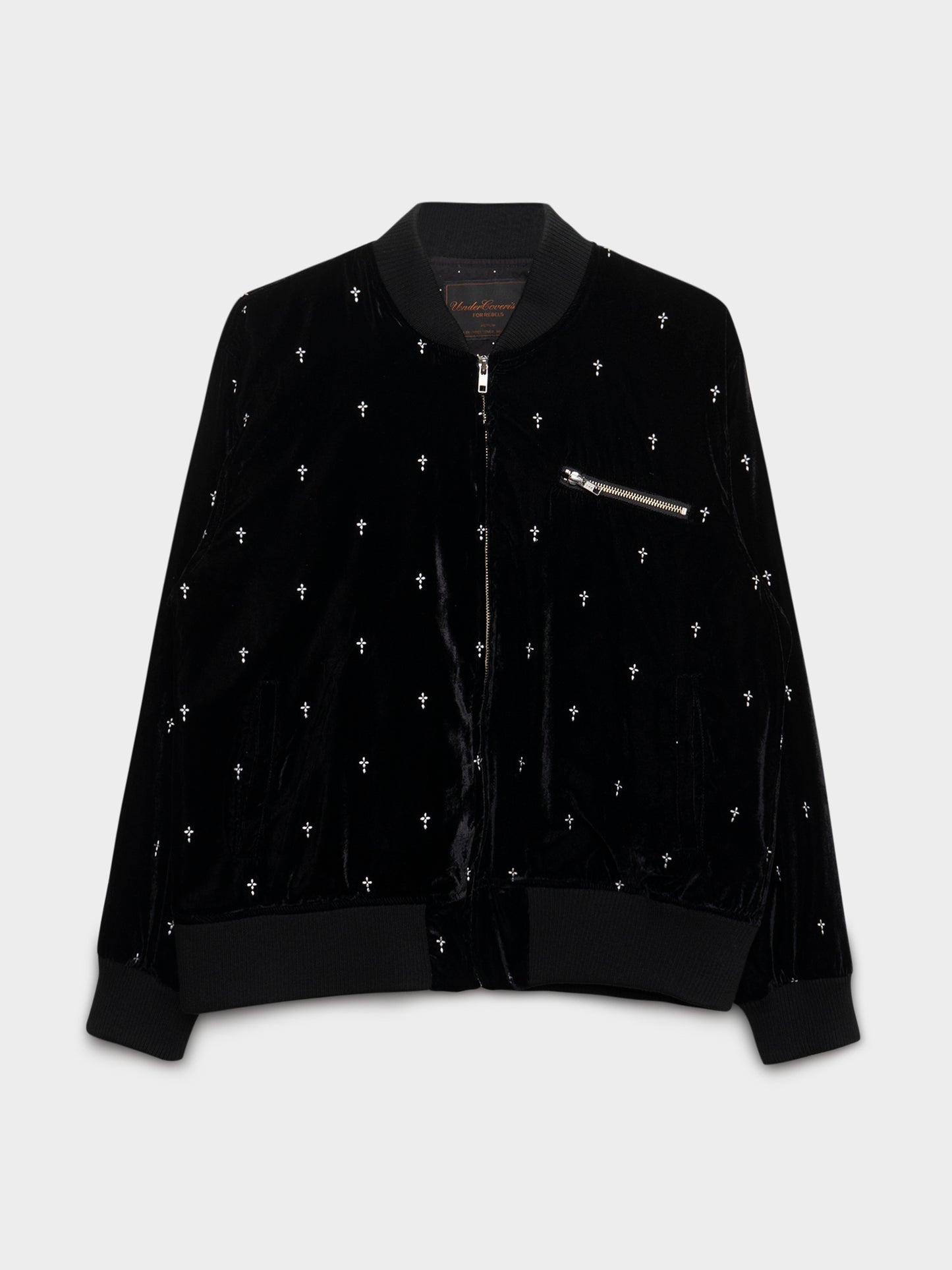 Witch’s Cell Division Velour Cross Jacket