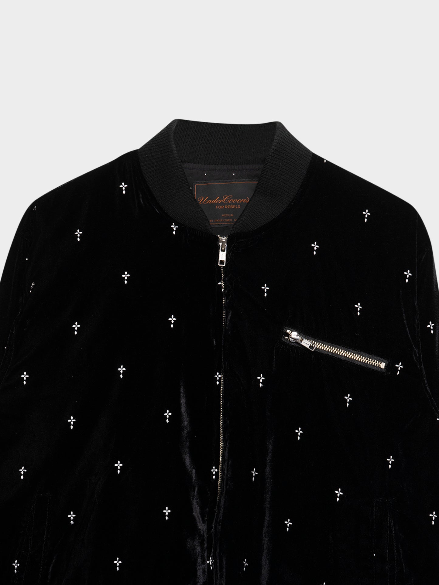 Witch’s Cell Division Velour Cross Jacket