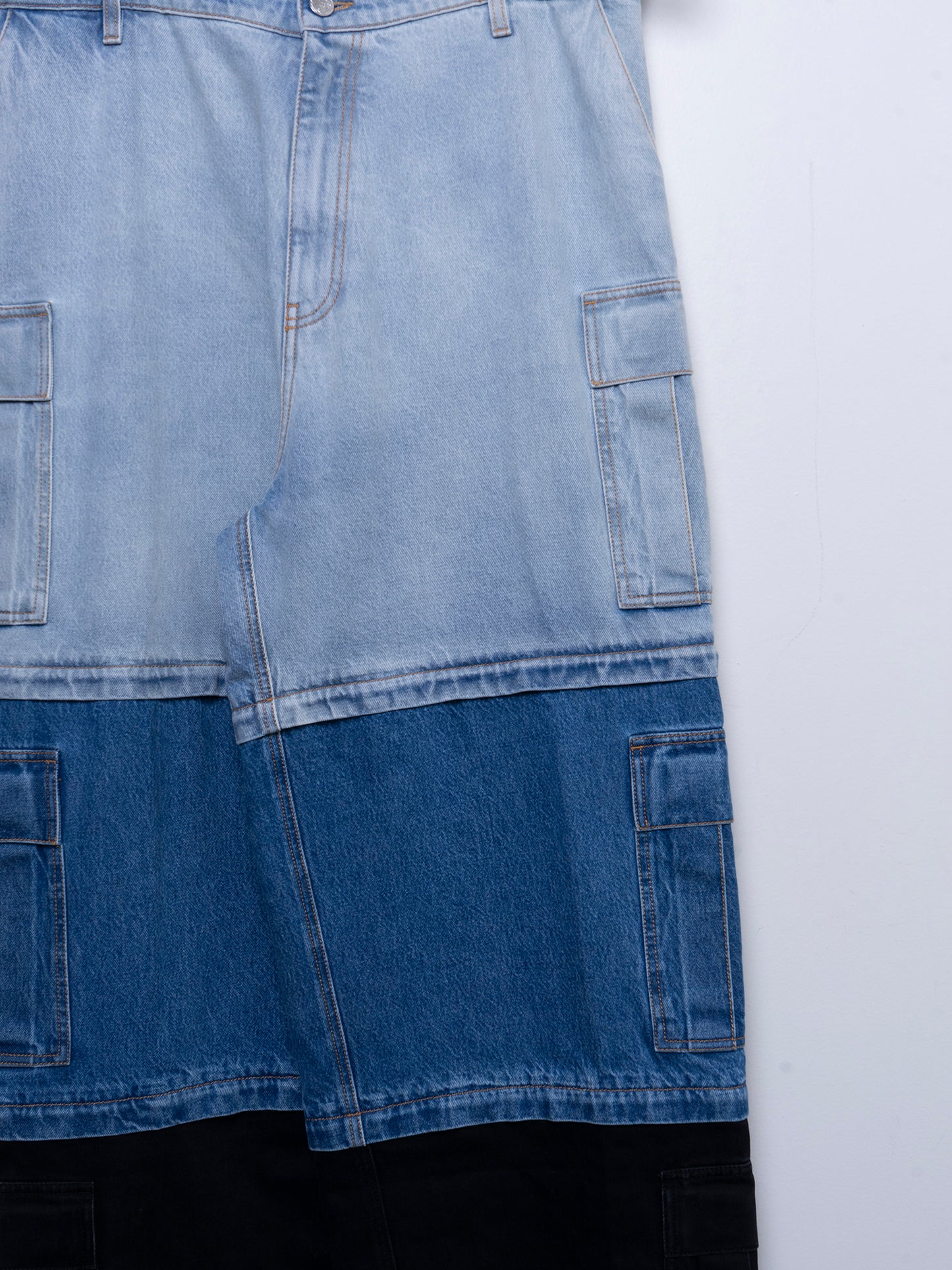 Deconstructed Triple Cargo Pants
