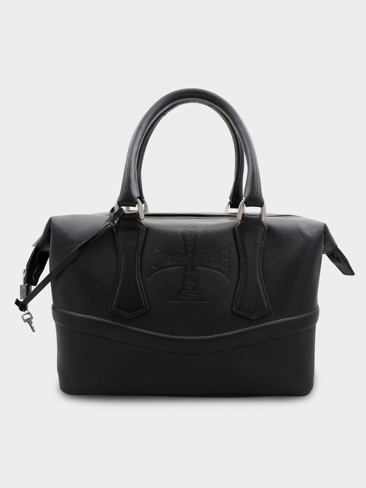Weekend Leather Bowling Duffle Bag