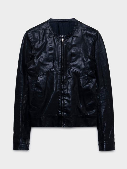 ‘Naska’ Leather Moto Jacket
