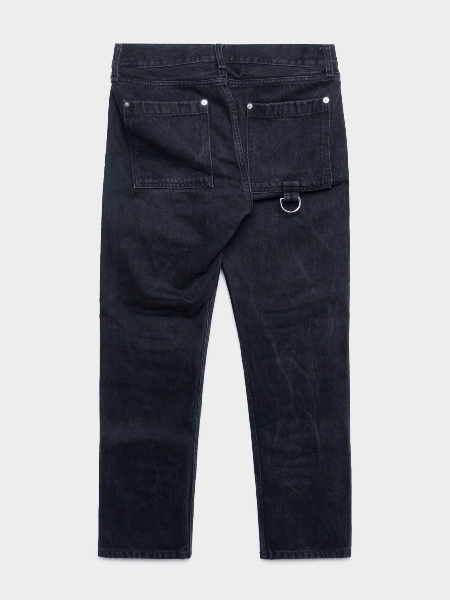 Embroidered Logo Jeans