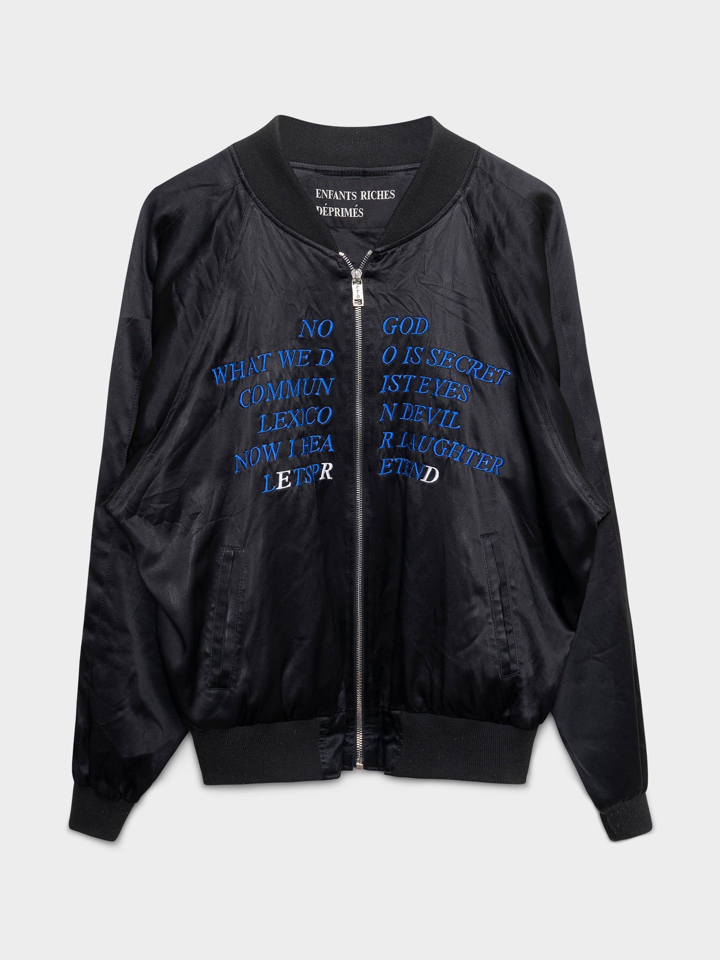 Germs Silk Bomber Jacket