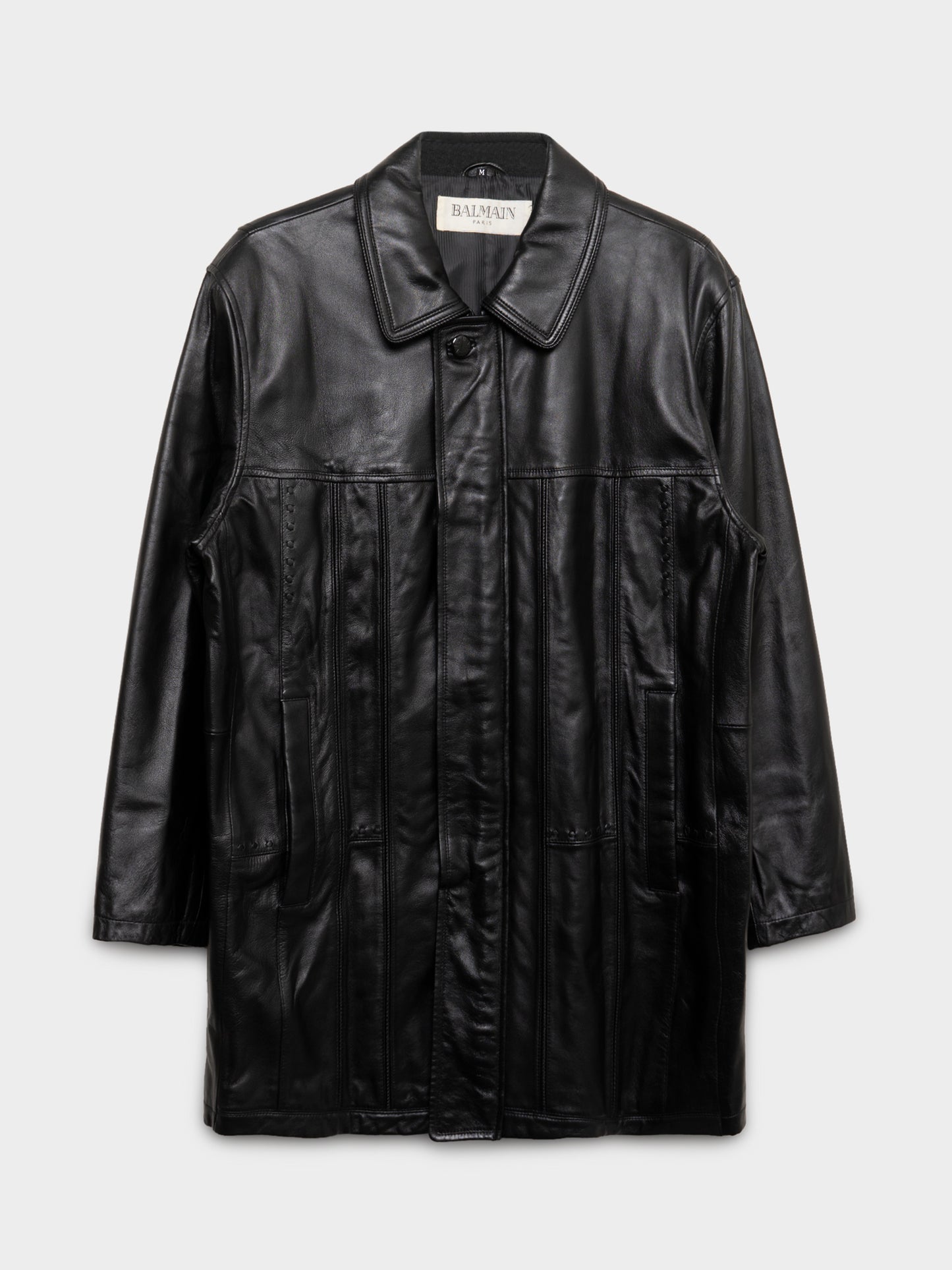 Leather Lambskin Coat