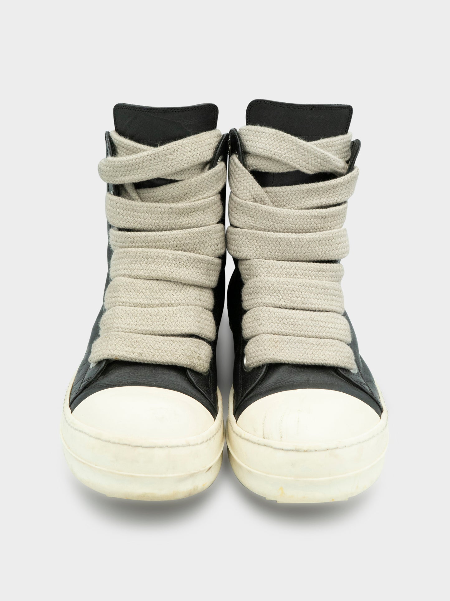 Jumbo Lace Hi Top Leather Ramones