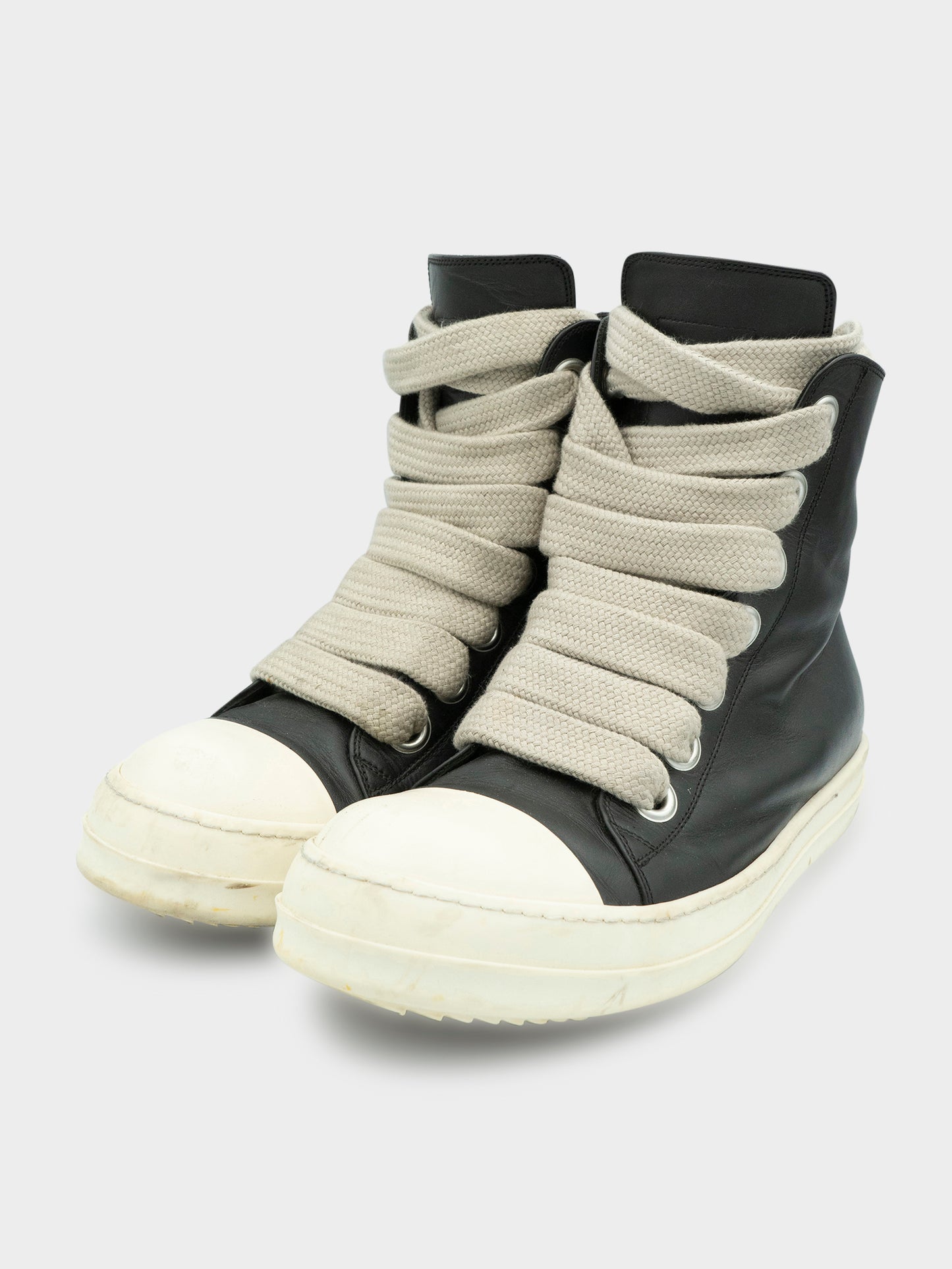 Jumbo Lace Hi Top Leather Ramones