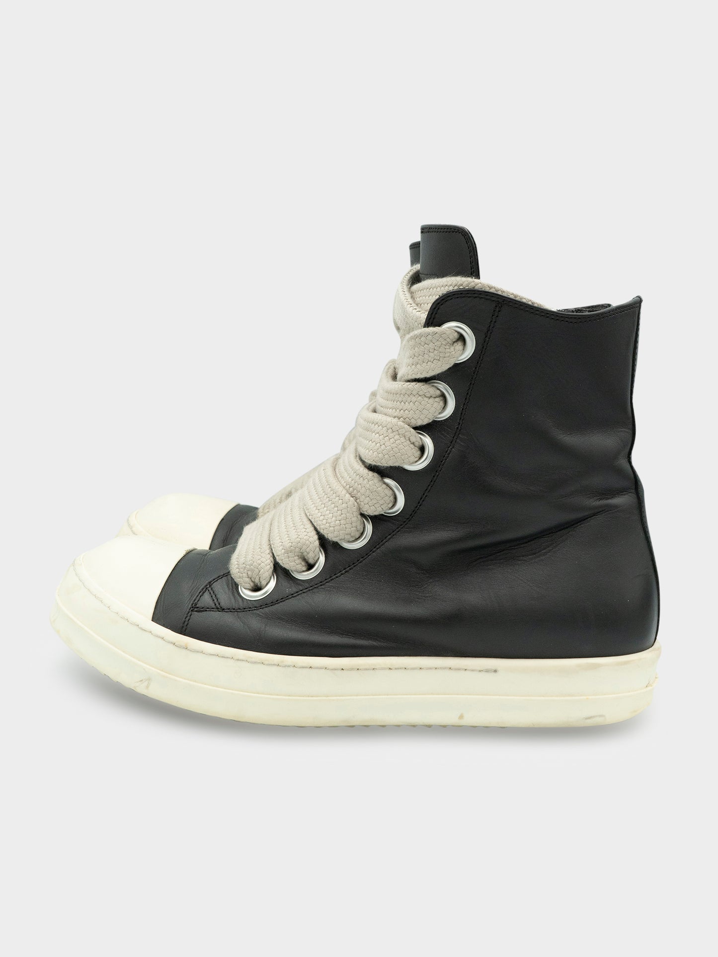 Jumbo Lace Hi Top Leather Ramones