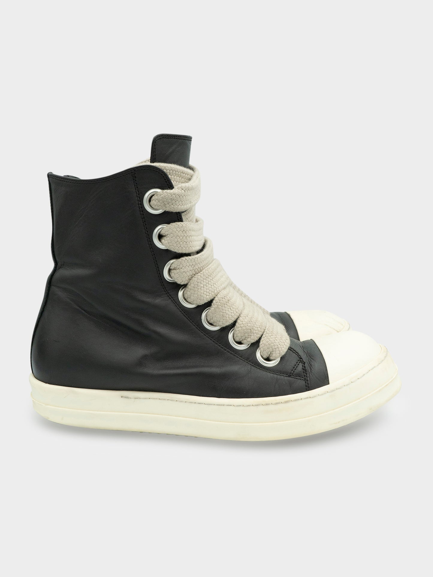 Jumbo Lace Hi Top Leather Ramones