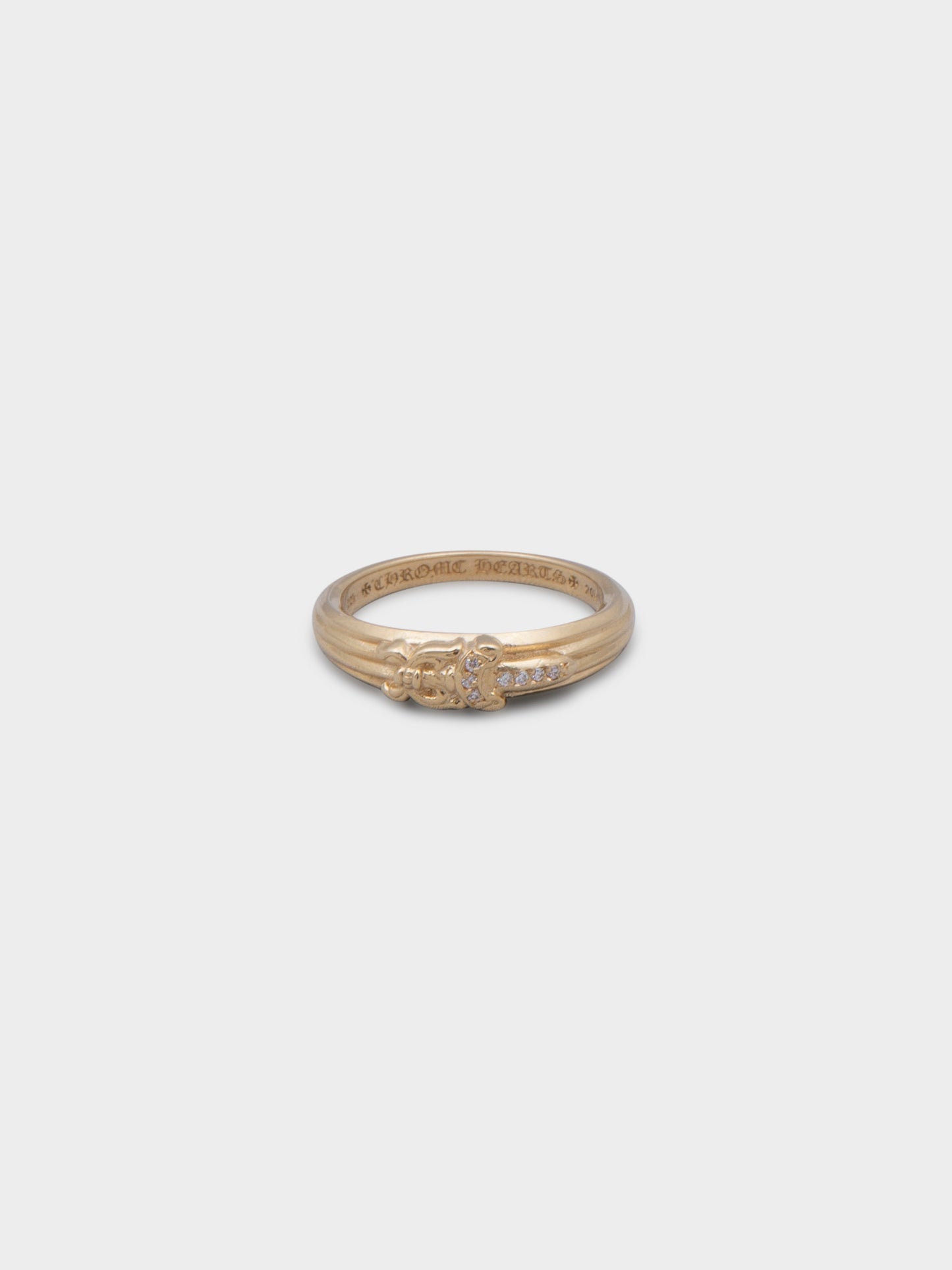 22k Diamond Baby Dagger Ring