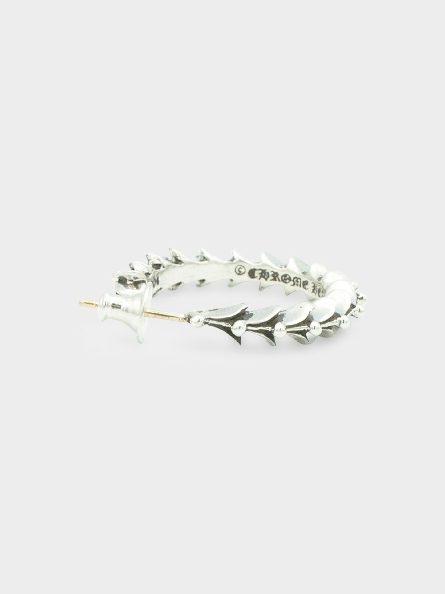 Crosstail Hoop Earring
