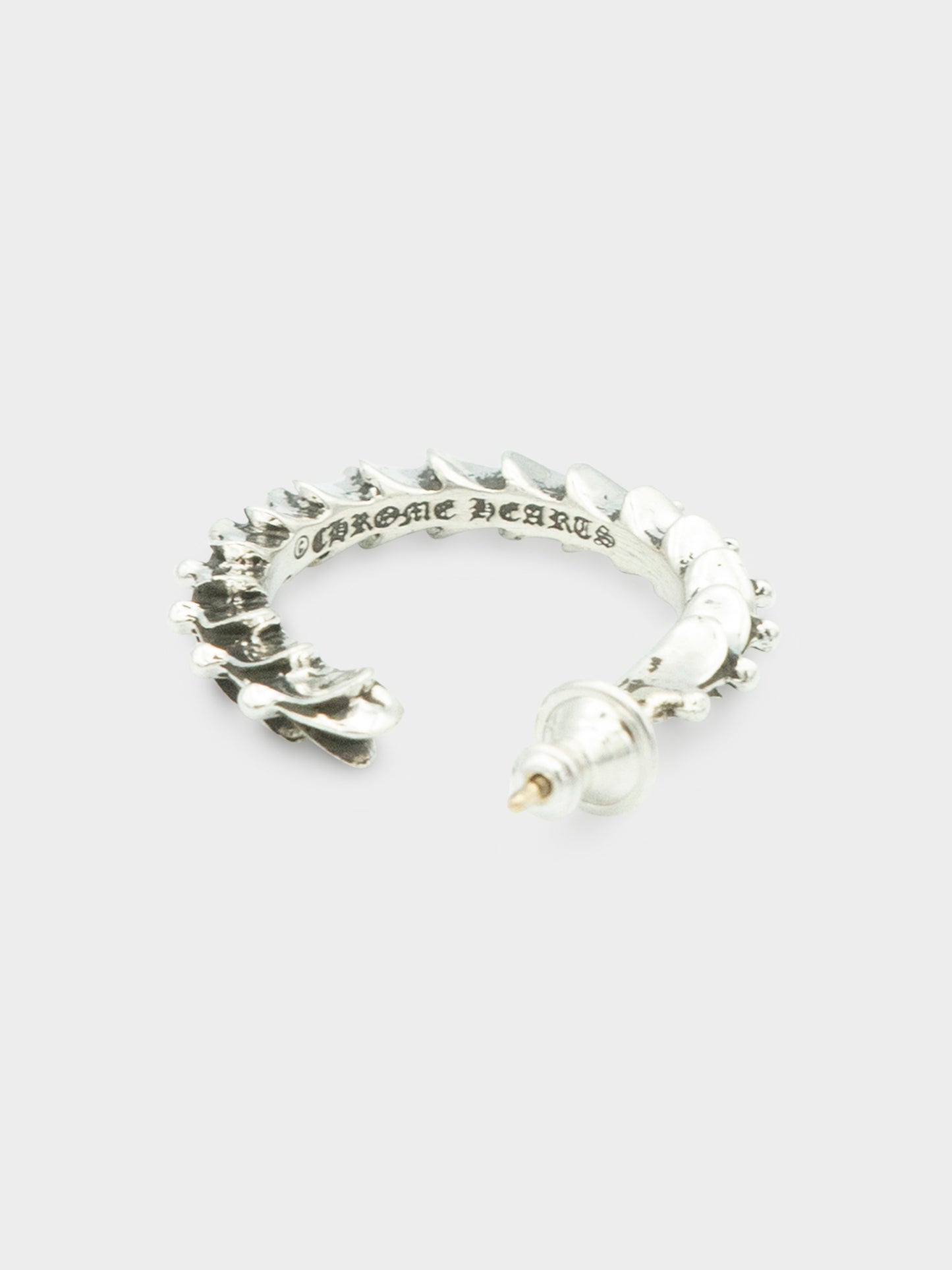 Crosstail Hoop Earring
