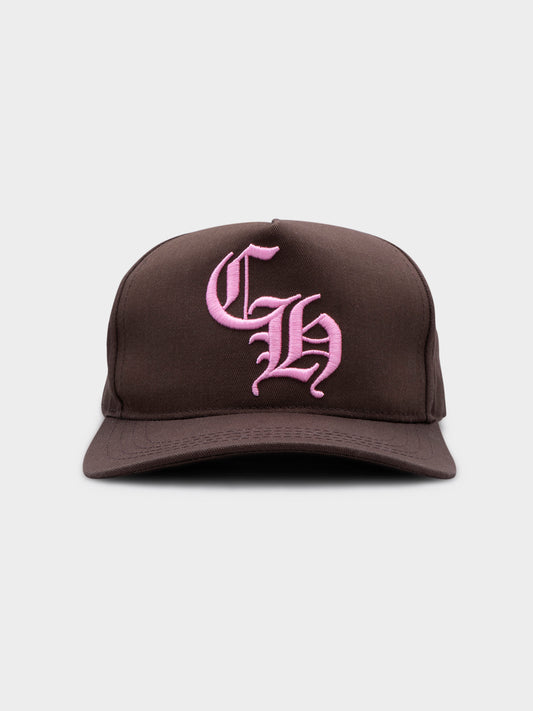 CH Pink & Brown Baseball Hat