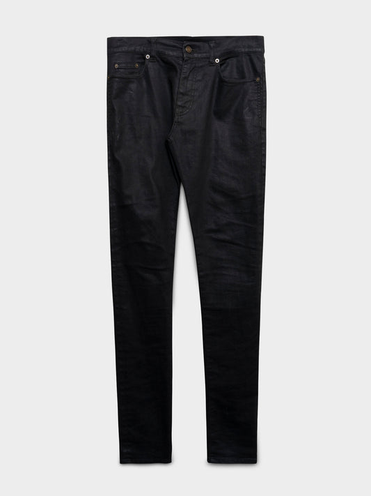 Waxed D10 Skinny Jeans