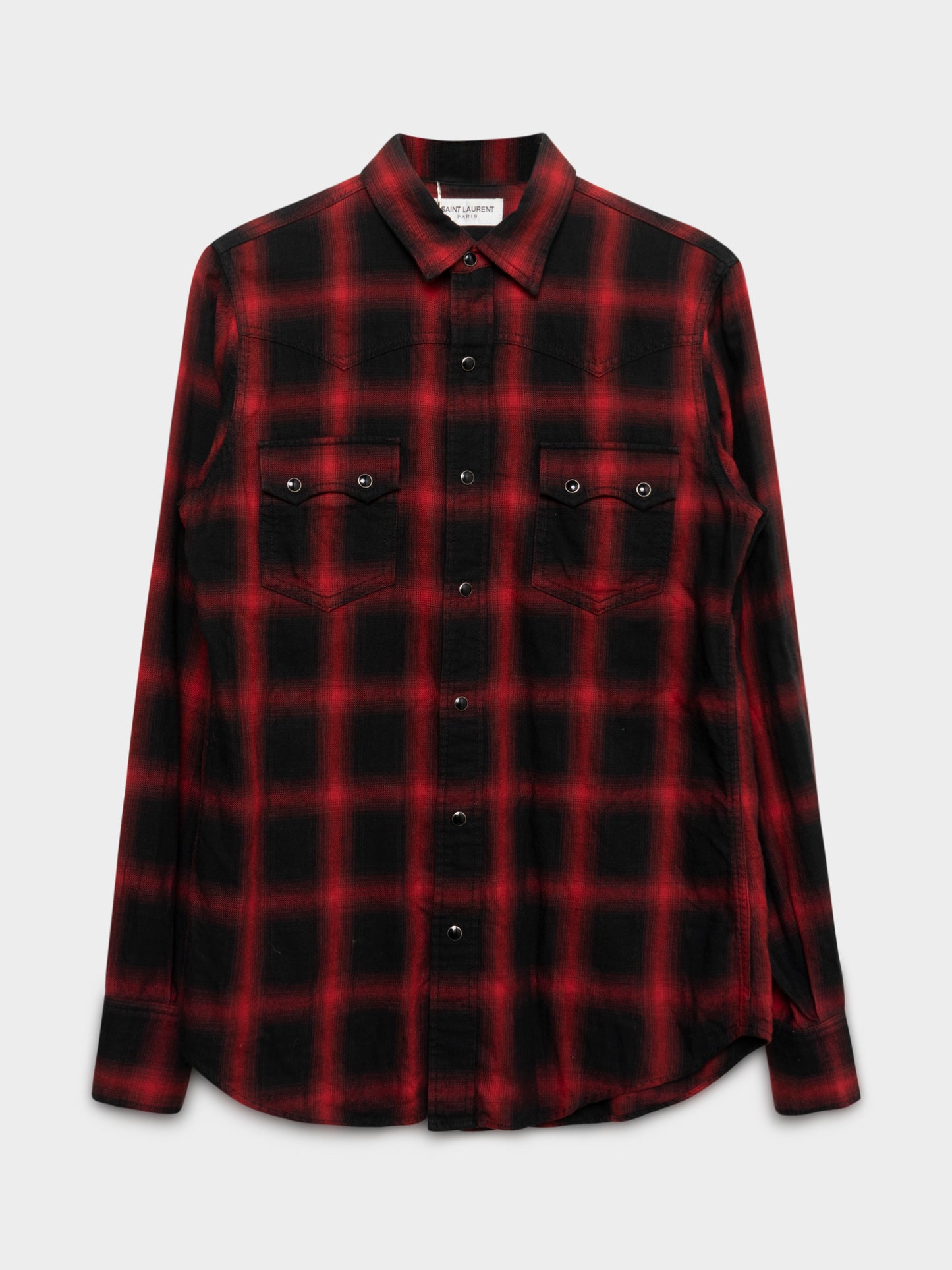 Paris Plaid Snap Flannel