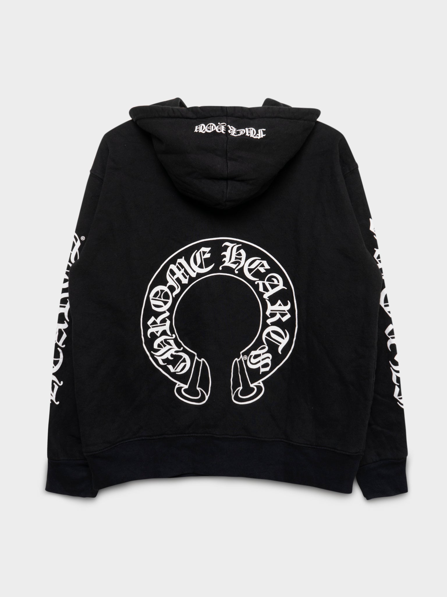 Chrome Hearts: Horseshoe Zip-up Thermal Hoodie | Groupie
