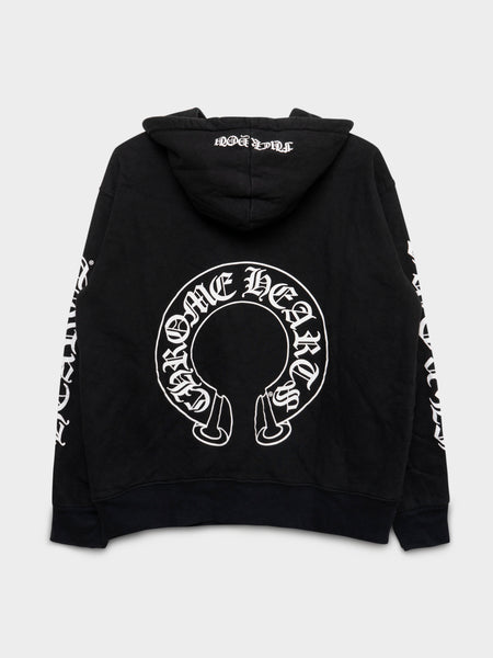 Chrome Hearts: Horseshoe Zip-up Thermal Hoodie | Groupie