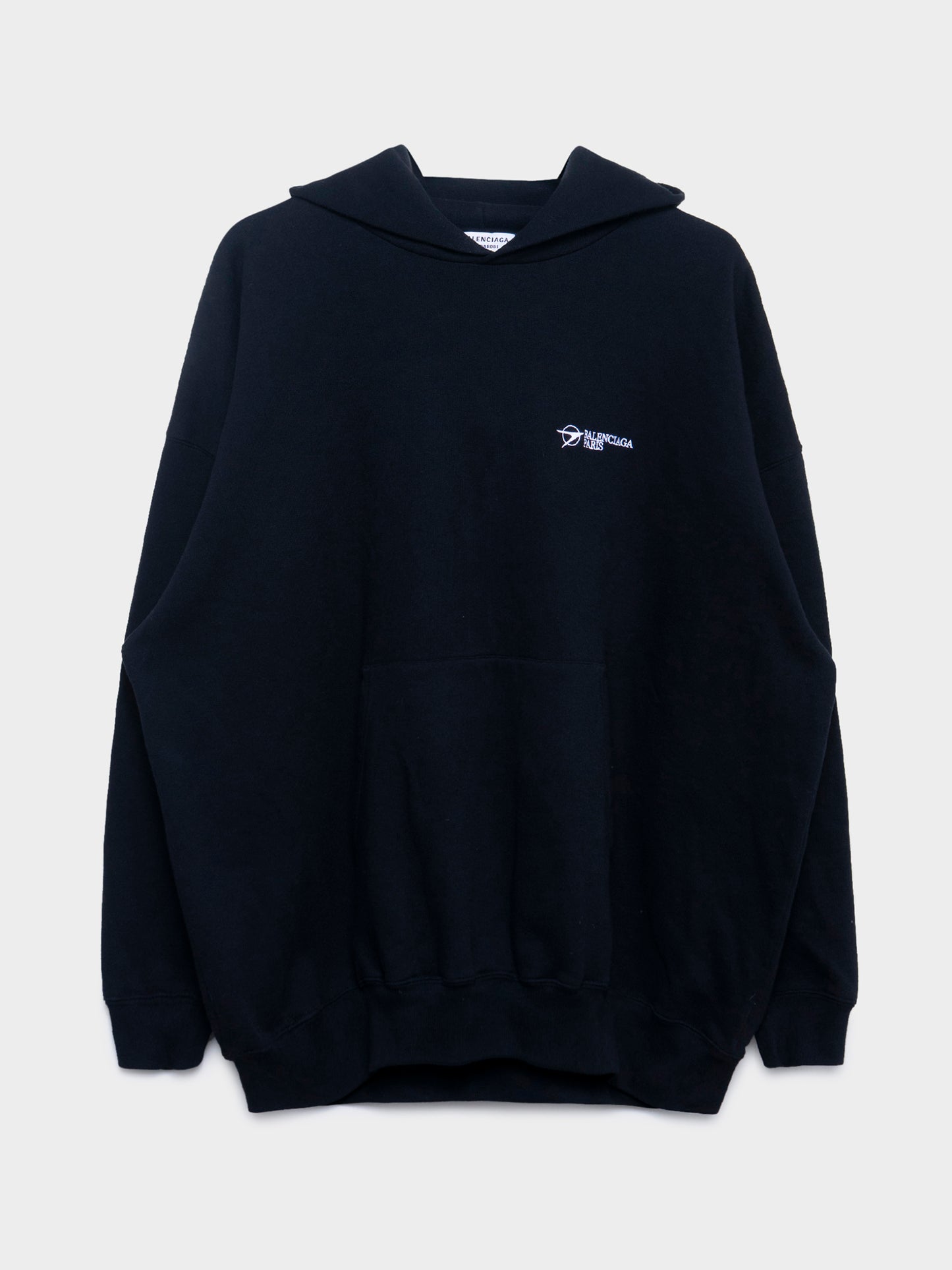 Oversized Racing Arrow Logo Hoodie