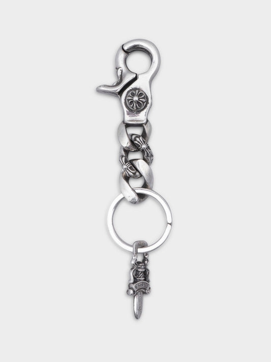 Fancy Keychain (2 Links) with Dagger