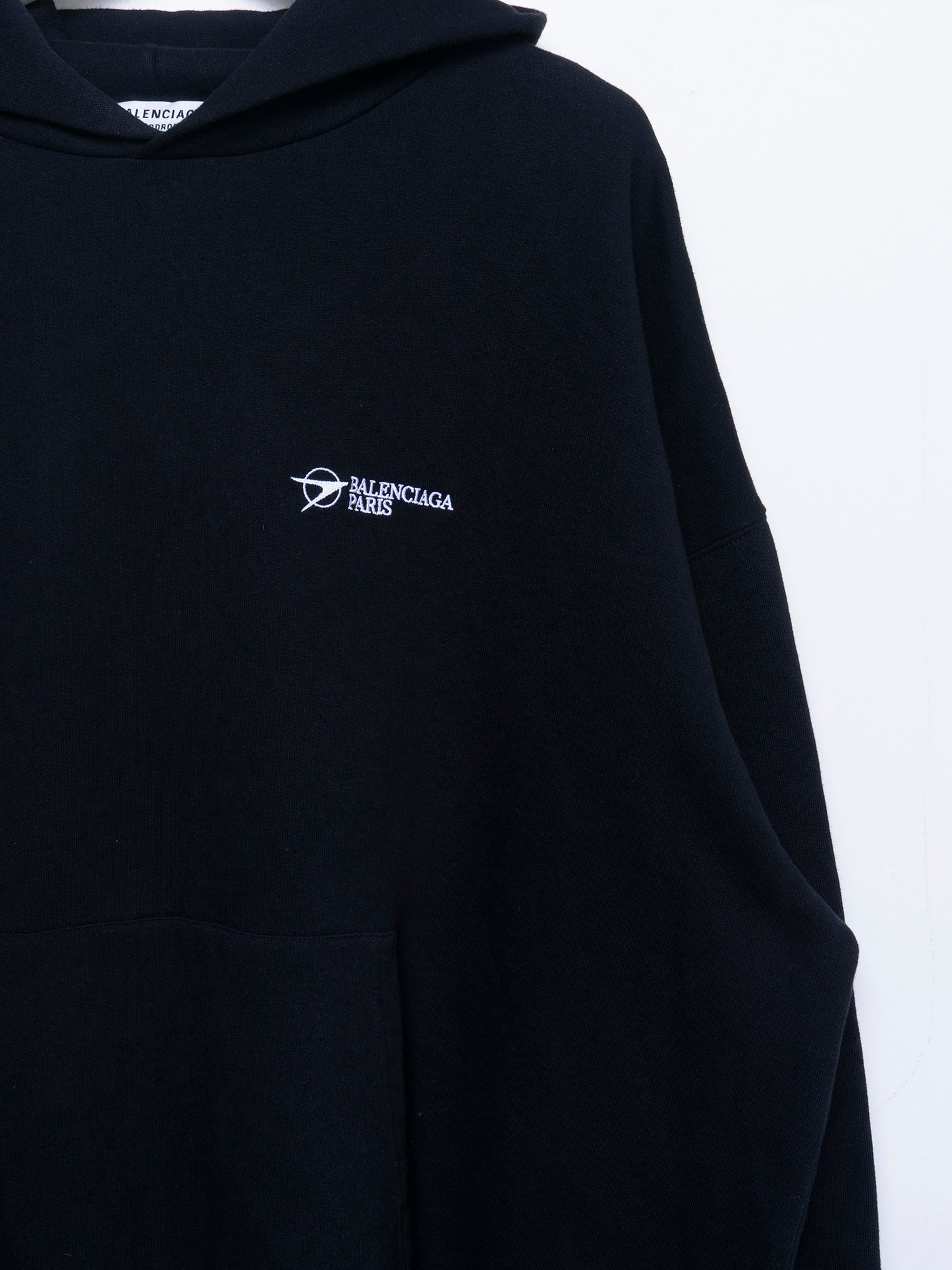Oversized Racing Arrow Logo Hoodie