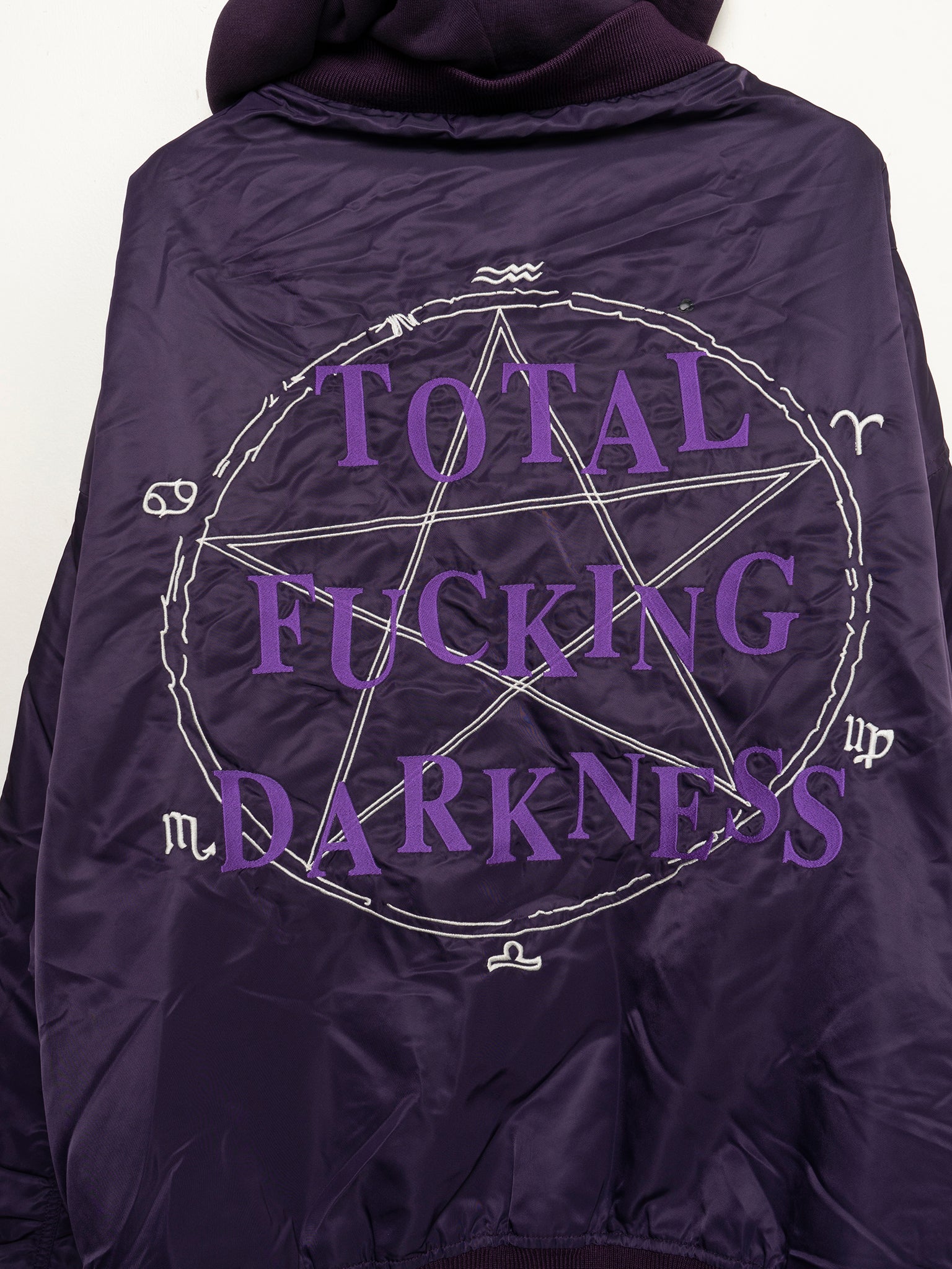 Vetements: Purple TFD Bomber | Groupie