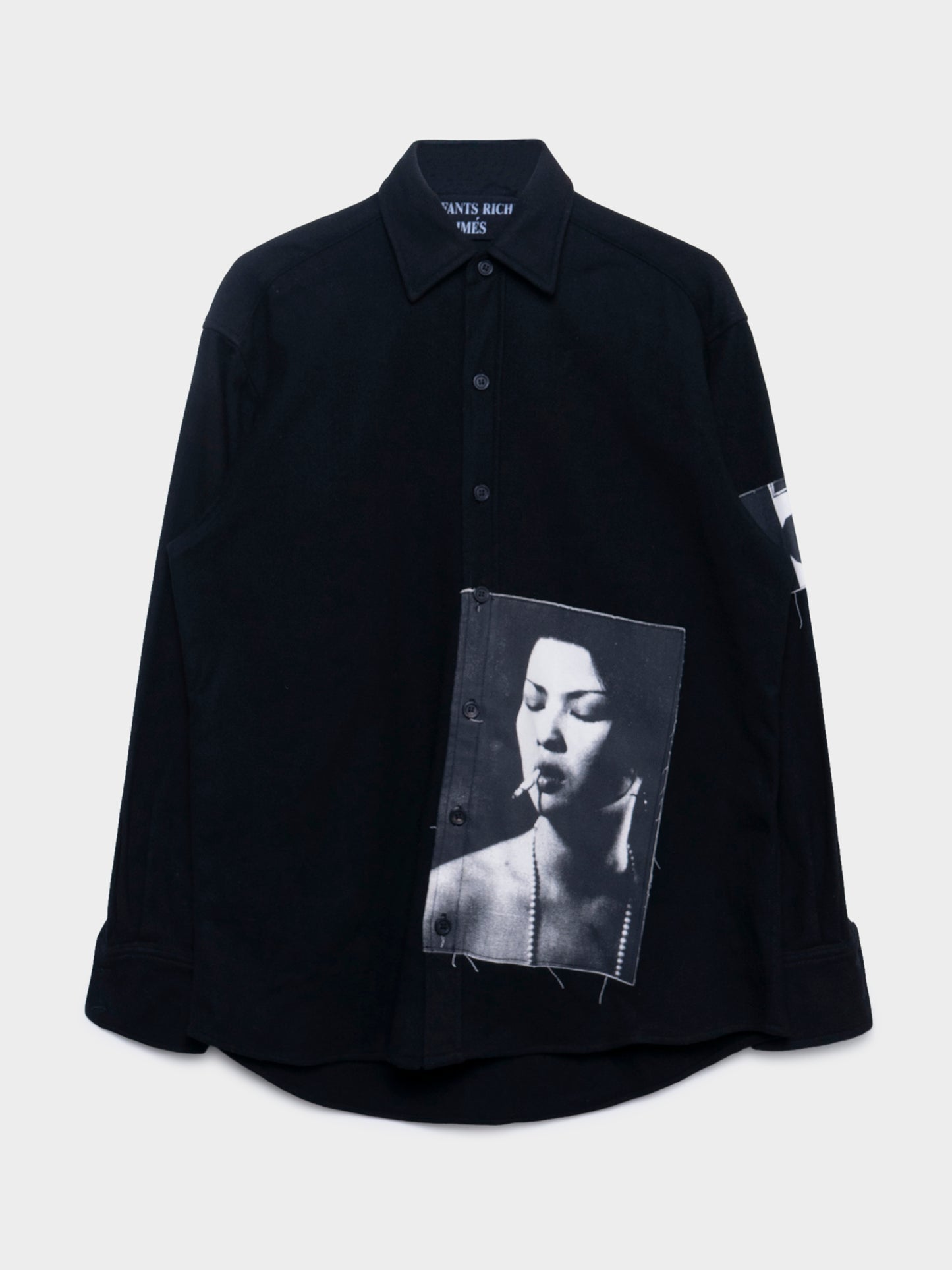 Smoking Woman / Prostitute Patch Jacket