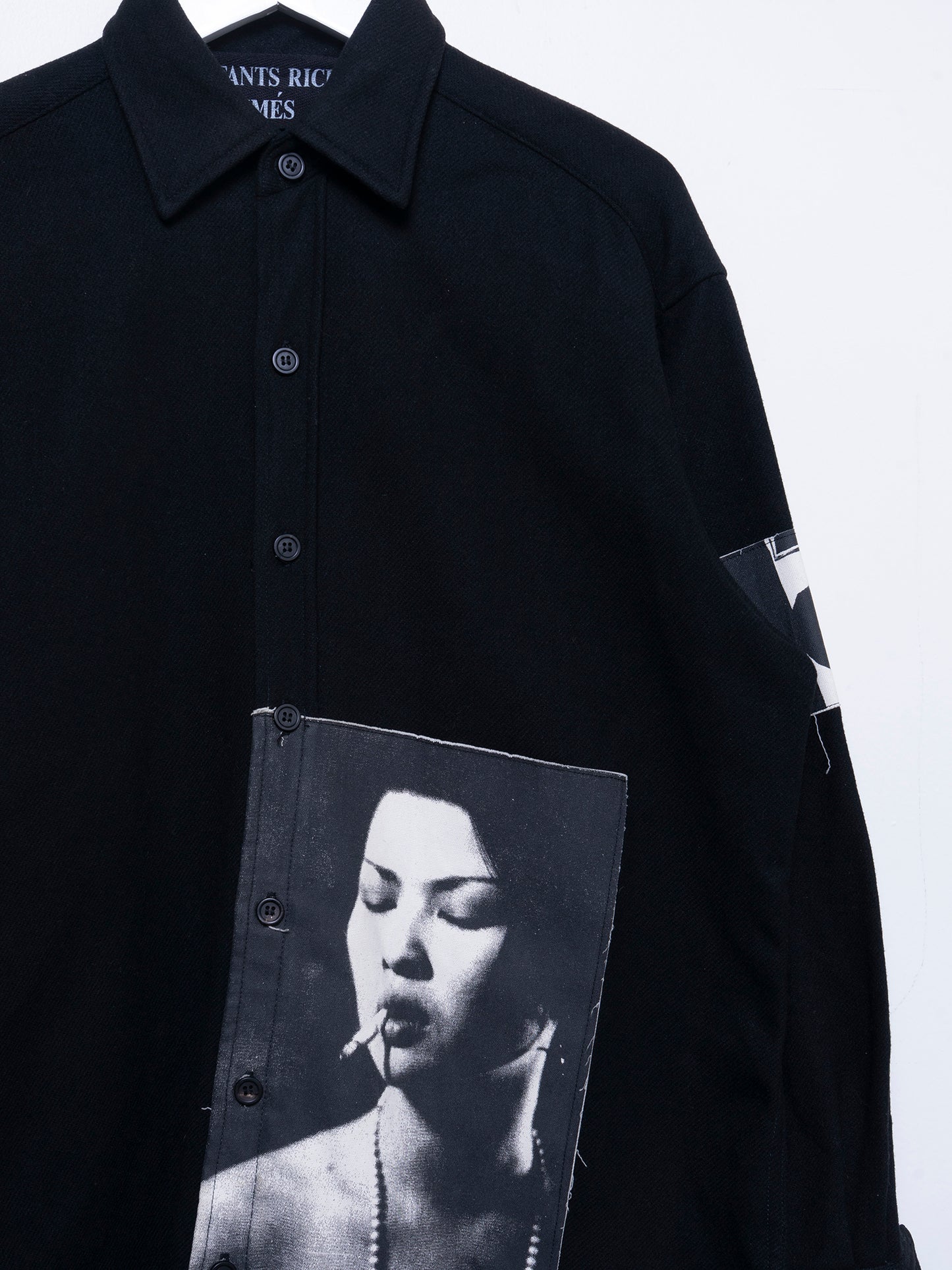 Smoking Woman / Prostitute Patch Jacket