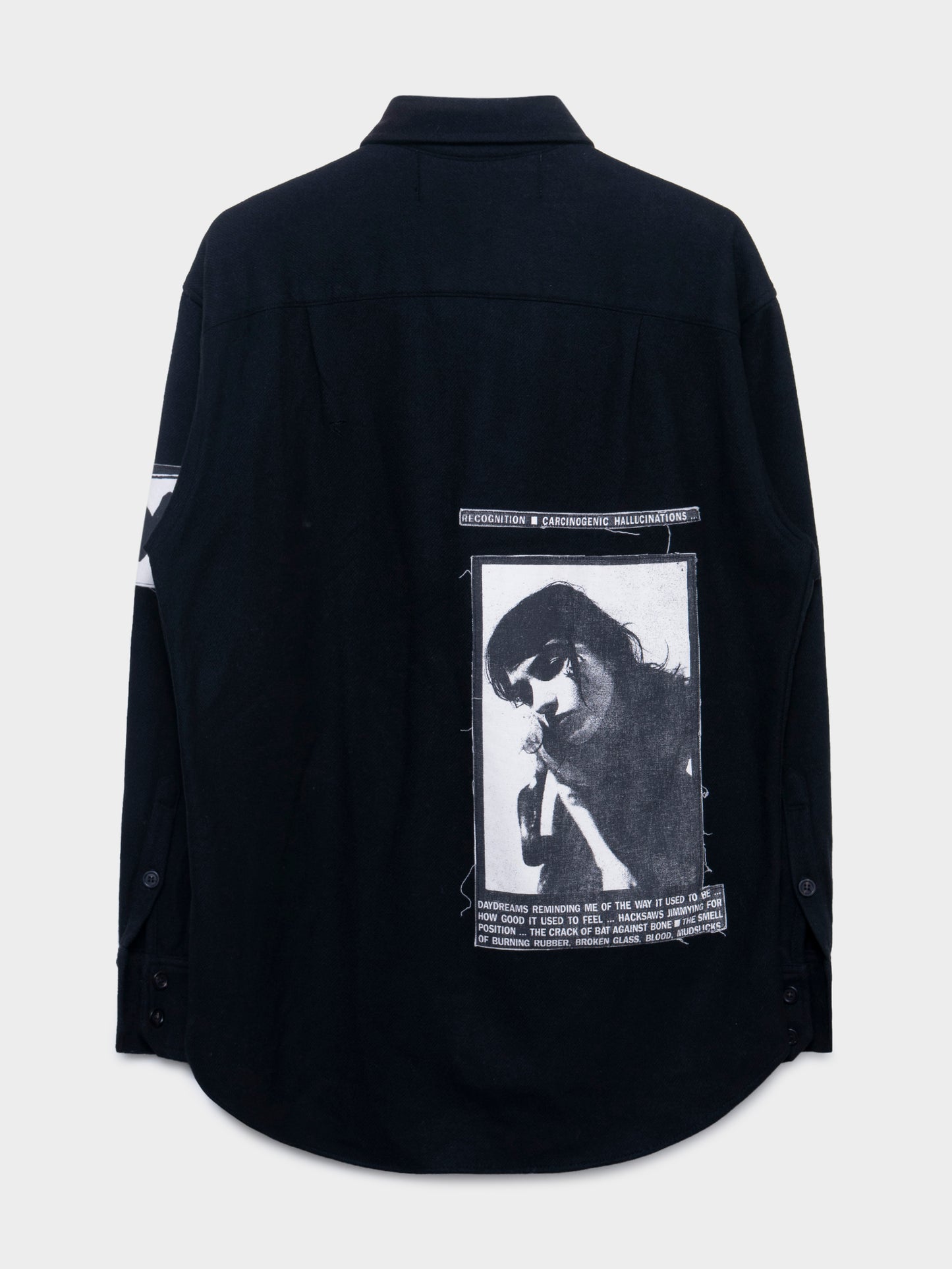 Smoking Woman / Prostitute Patch Jacket