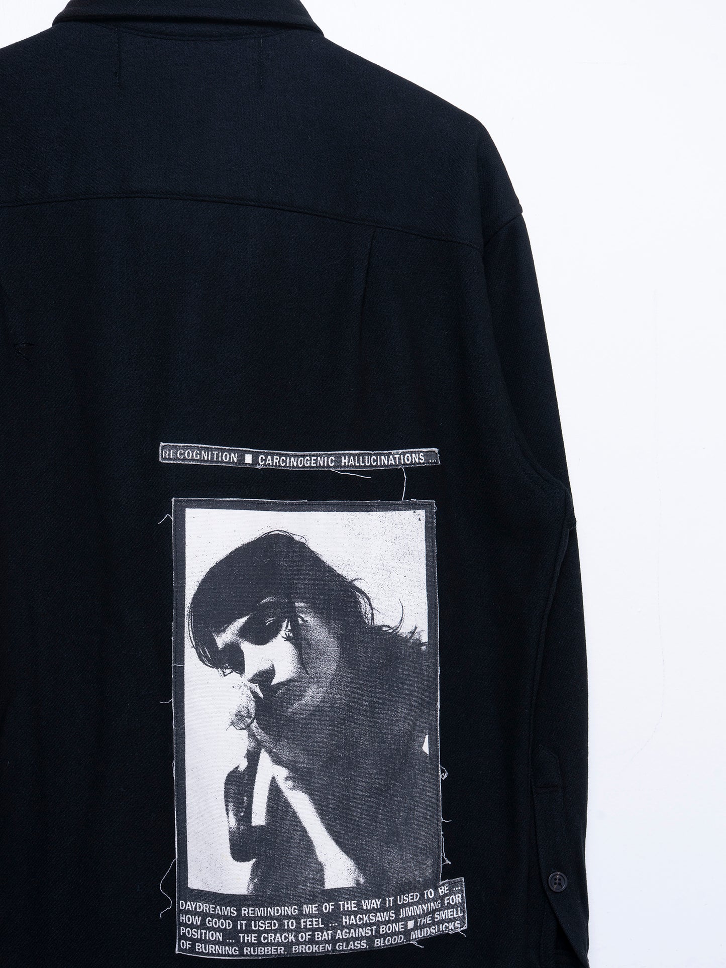 Smoking Woman / Prostitute Patch Jacket