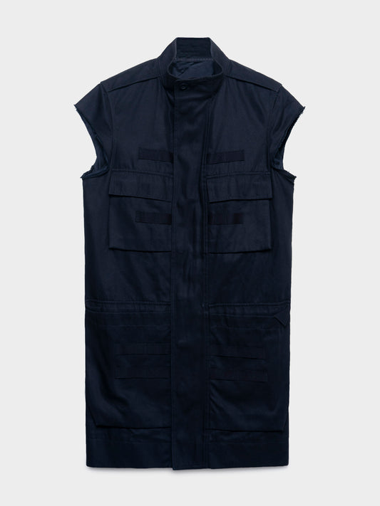 ‘Cyclops’ Sleeveless Cargo Parka