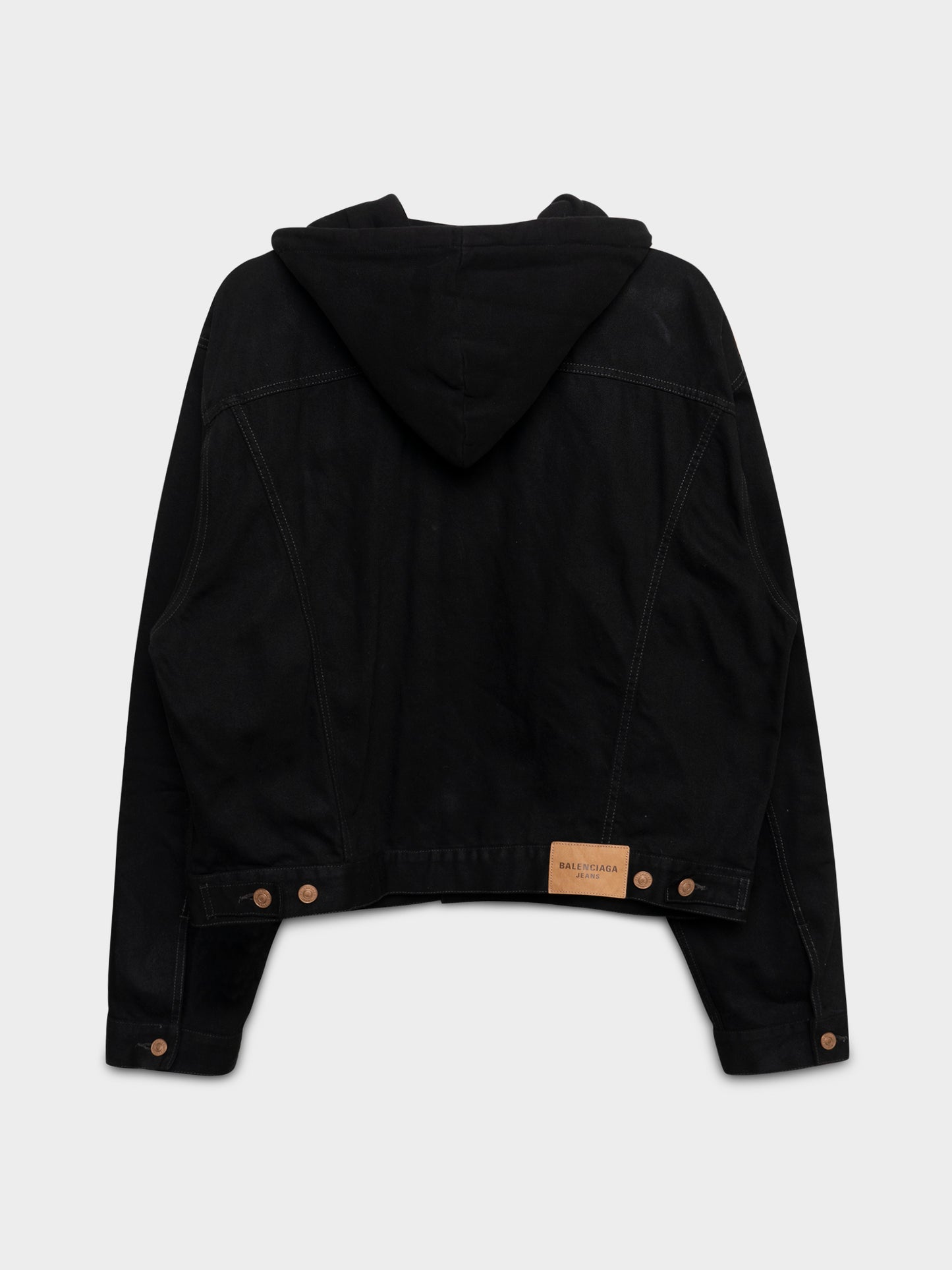 Hooded Denim Jacket