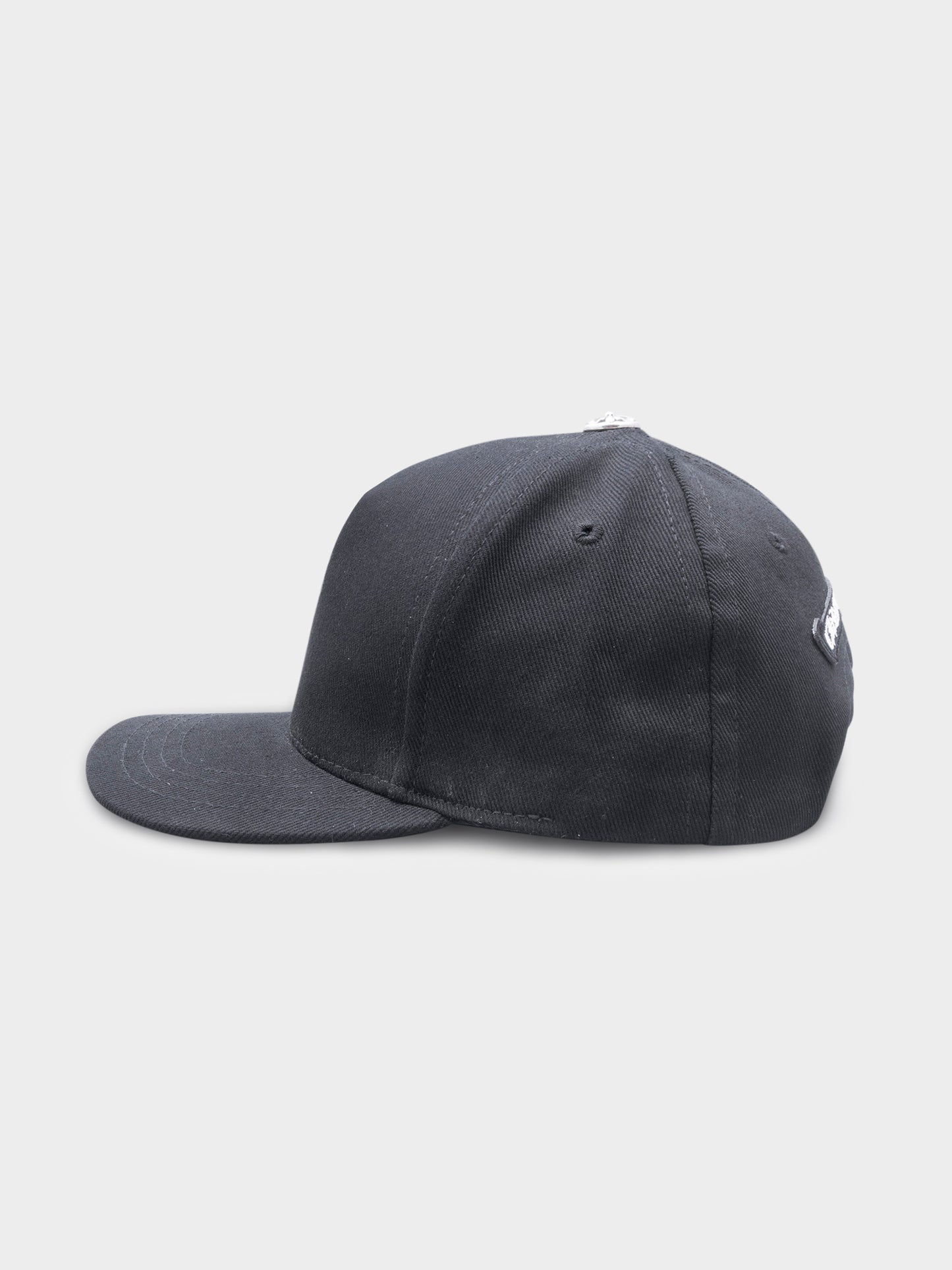 Black on Black Embroidered Cross Hat