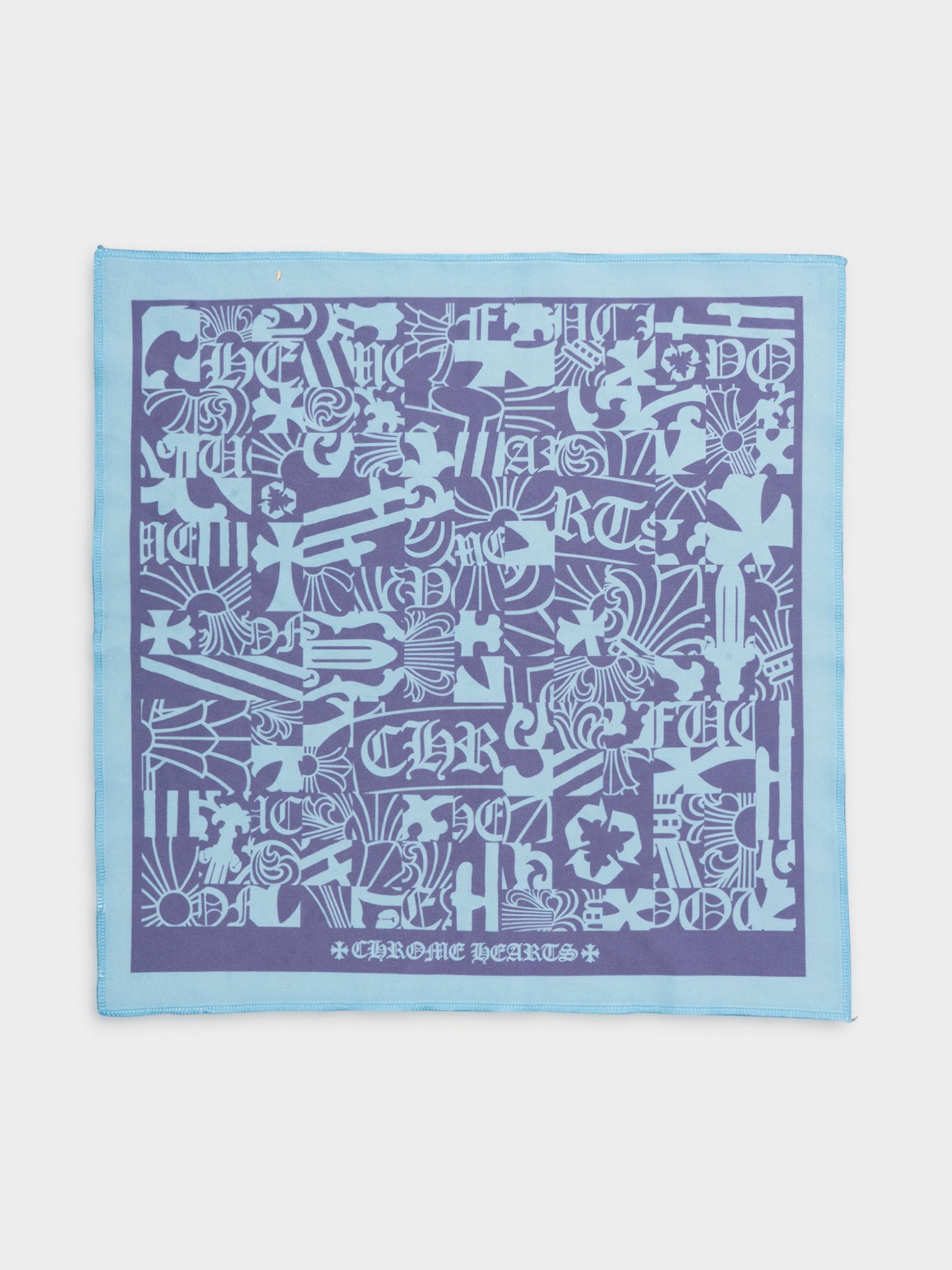 Chrome Hearts: Blue Bandana | Groupie