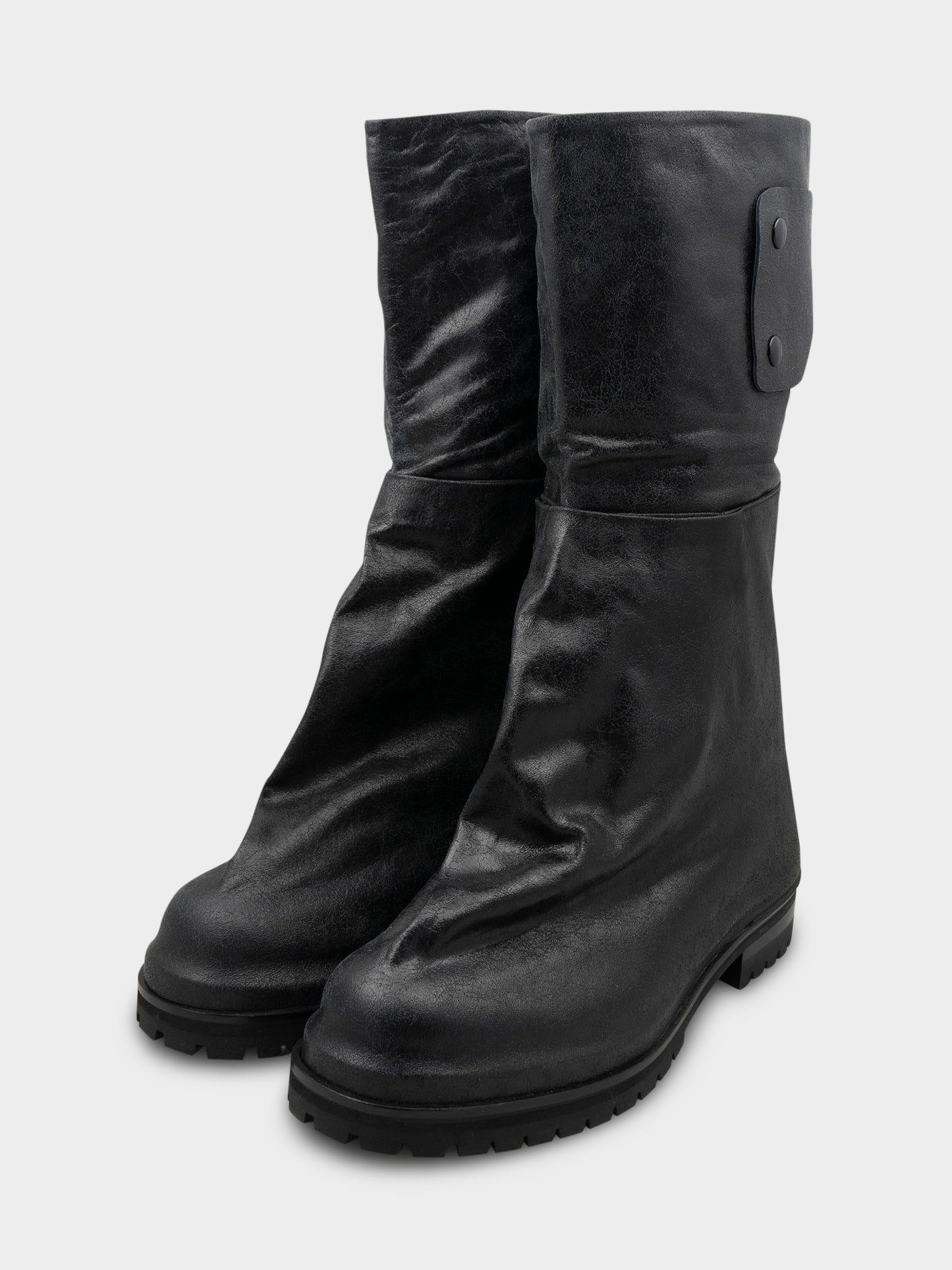Dragonrider Paper Leather Boots