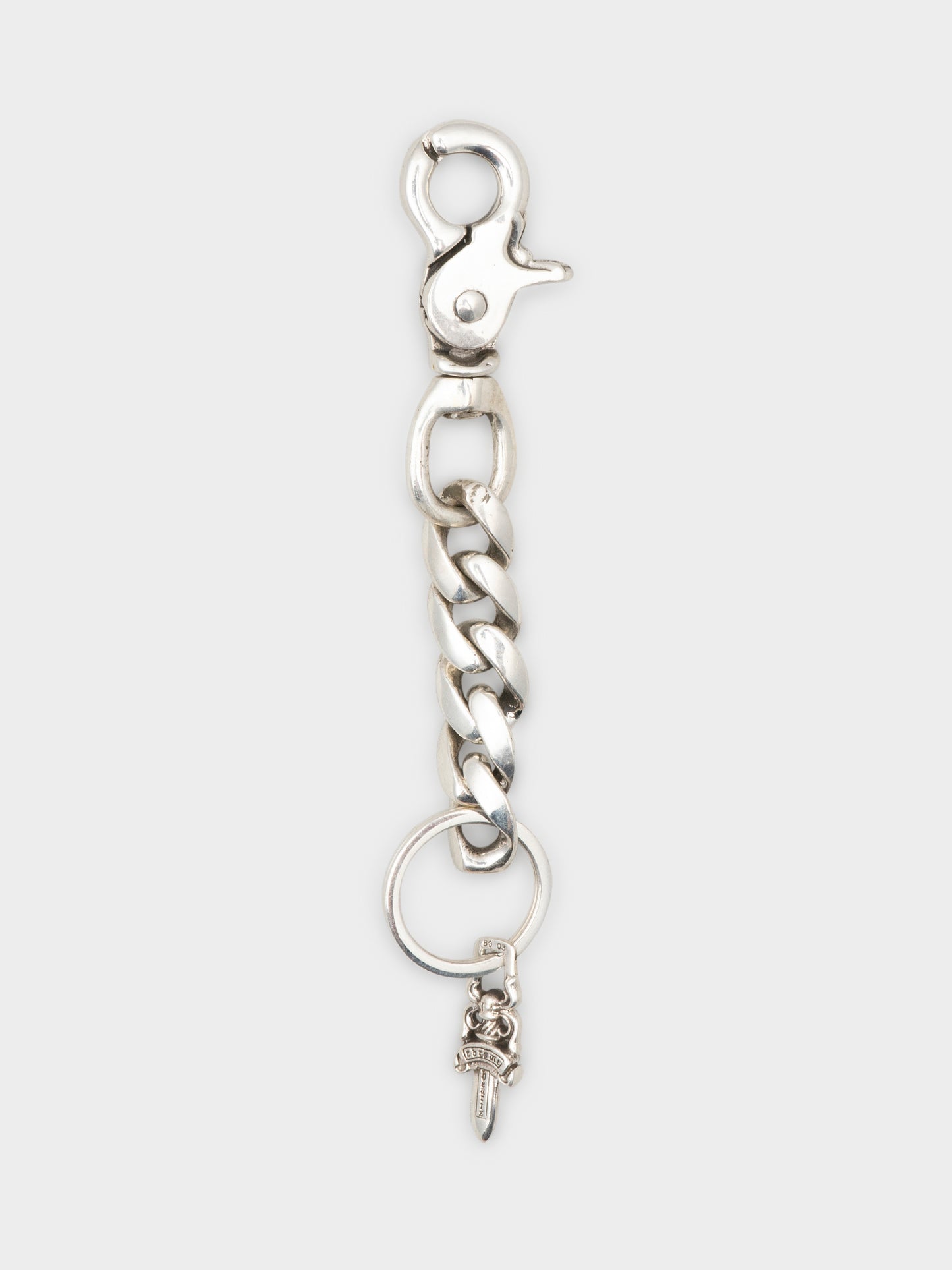 5-link Cuban Keychain W/ Dagger