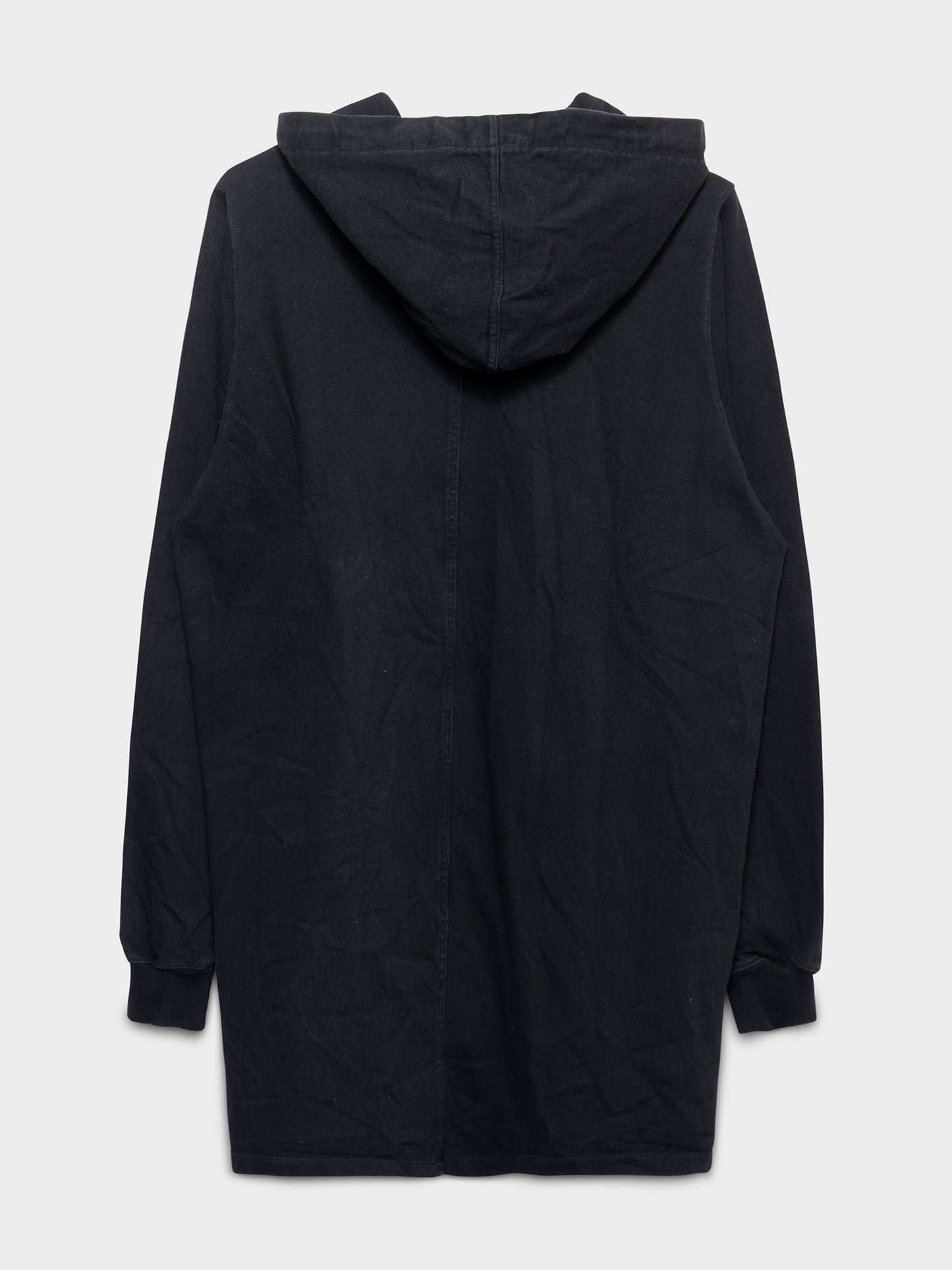 FW19 'Larry' Belted Double Black Hoodie