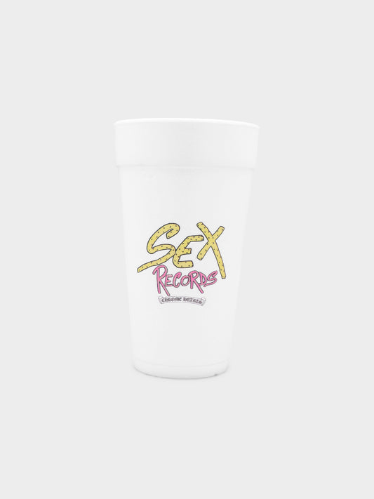 Sex Records Styrofoam Cup