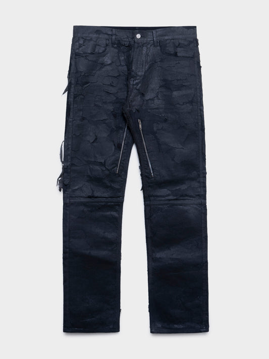 Crackled Painted Jeans