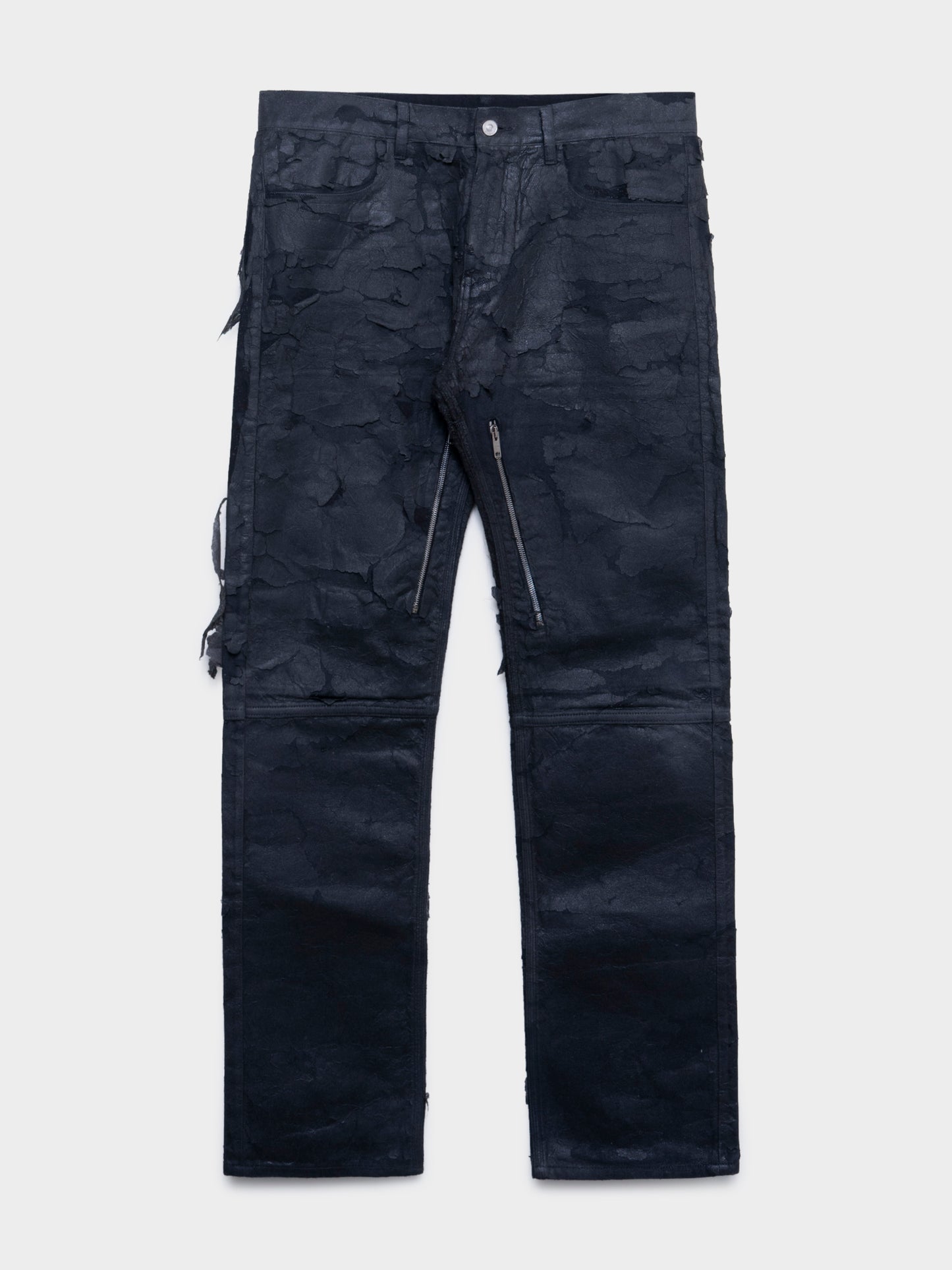 Crackled Painted Jeans