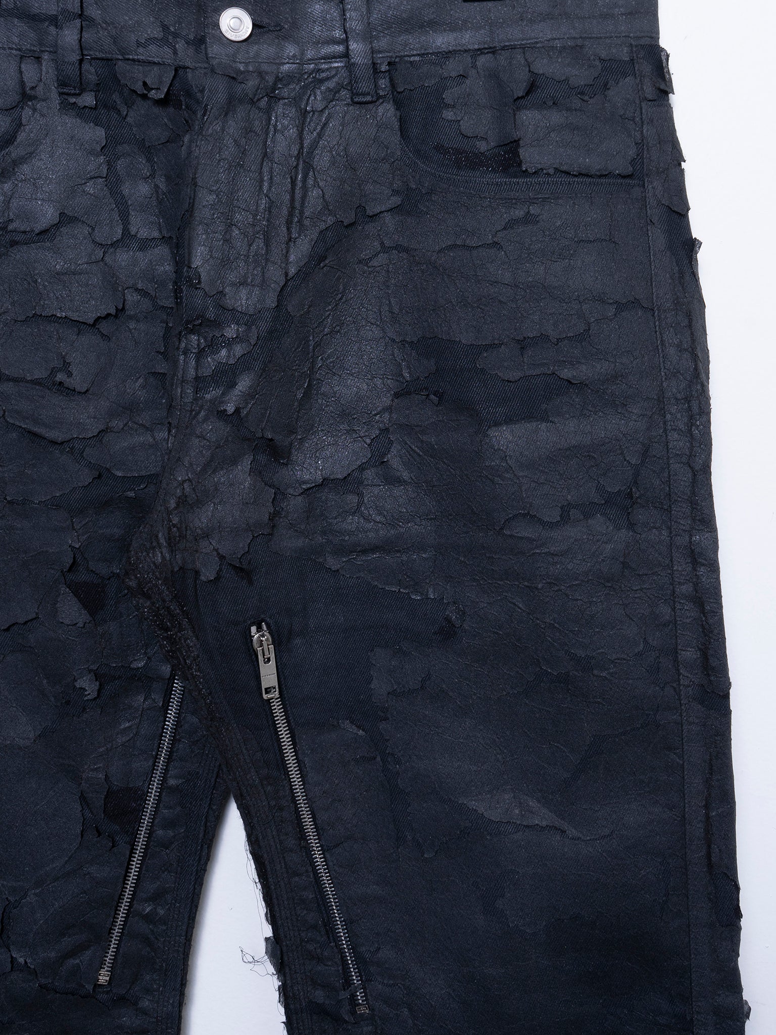 Givenchy: Crackled Painted Jeans | Groupie