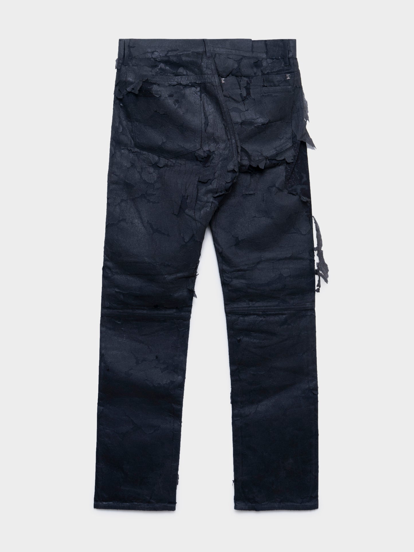 Crackled Painted Jeans